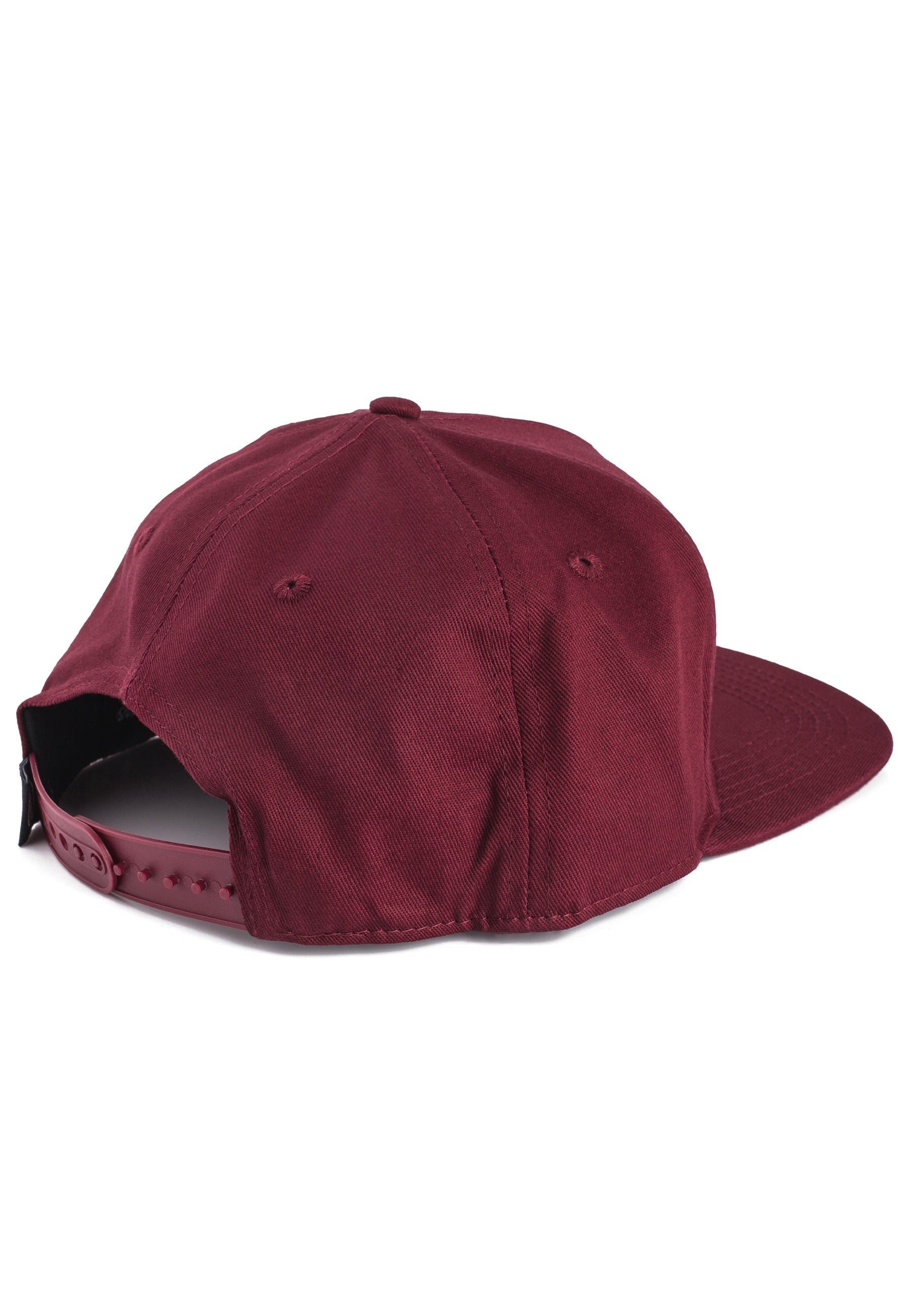 Blackskies-Oasis-Snapback-Cap-Maroon-Beige-Basecap-Hat-Back-2