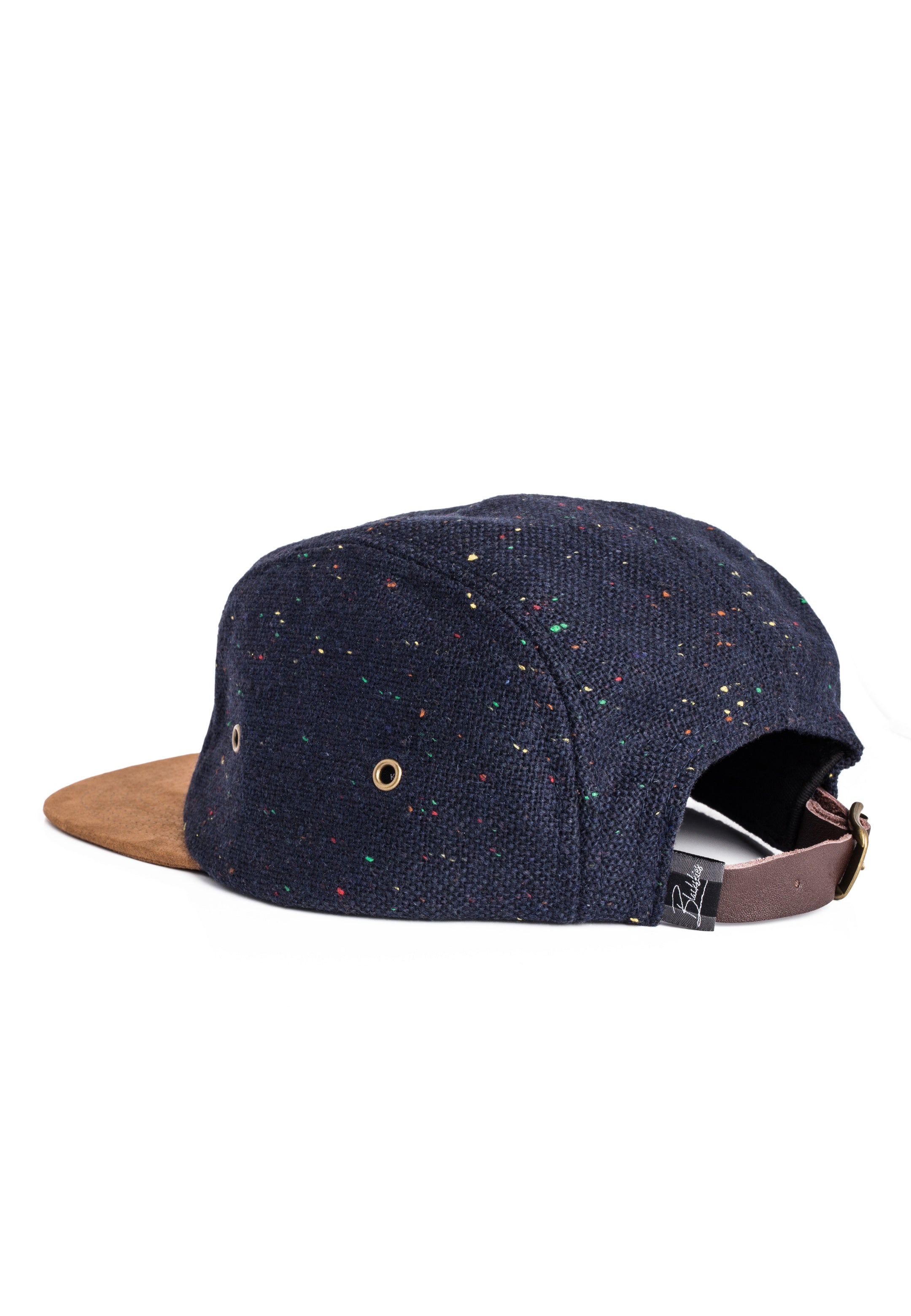 Blackskies-Obsidian-5-Panel-Hat-Blue-Brown-Baseball-Cap-Skater-Surfer-Strap
