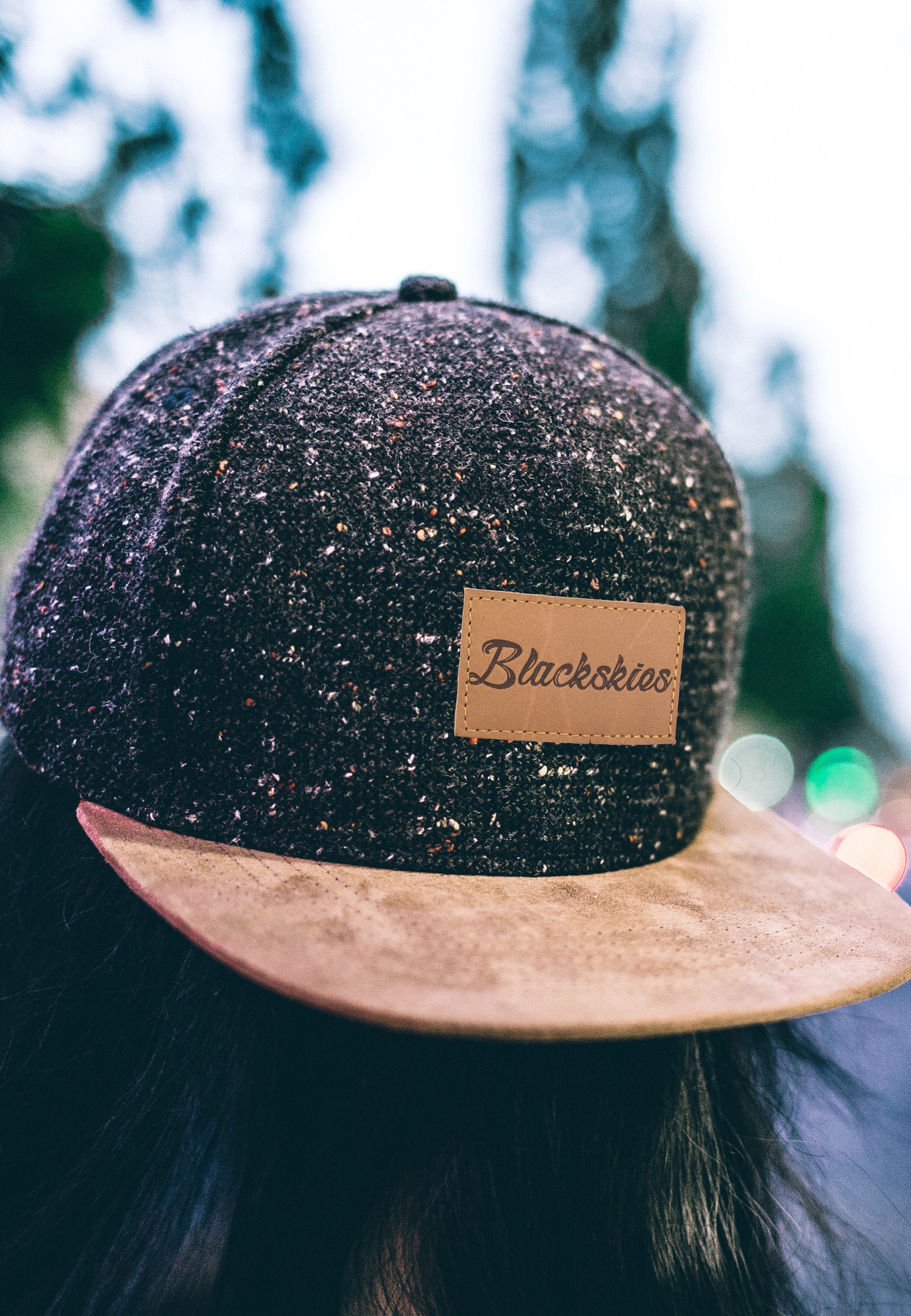 Obsidius Snapback Cap - Black-Brown - Blackskies | Premium