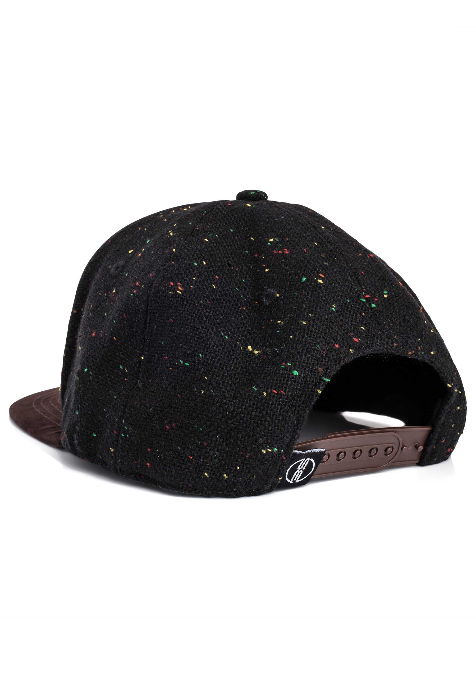 Blackskies-Obsidian-Snapback-Cap-Black-Speckle-Wool-Snap-Back