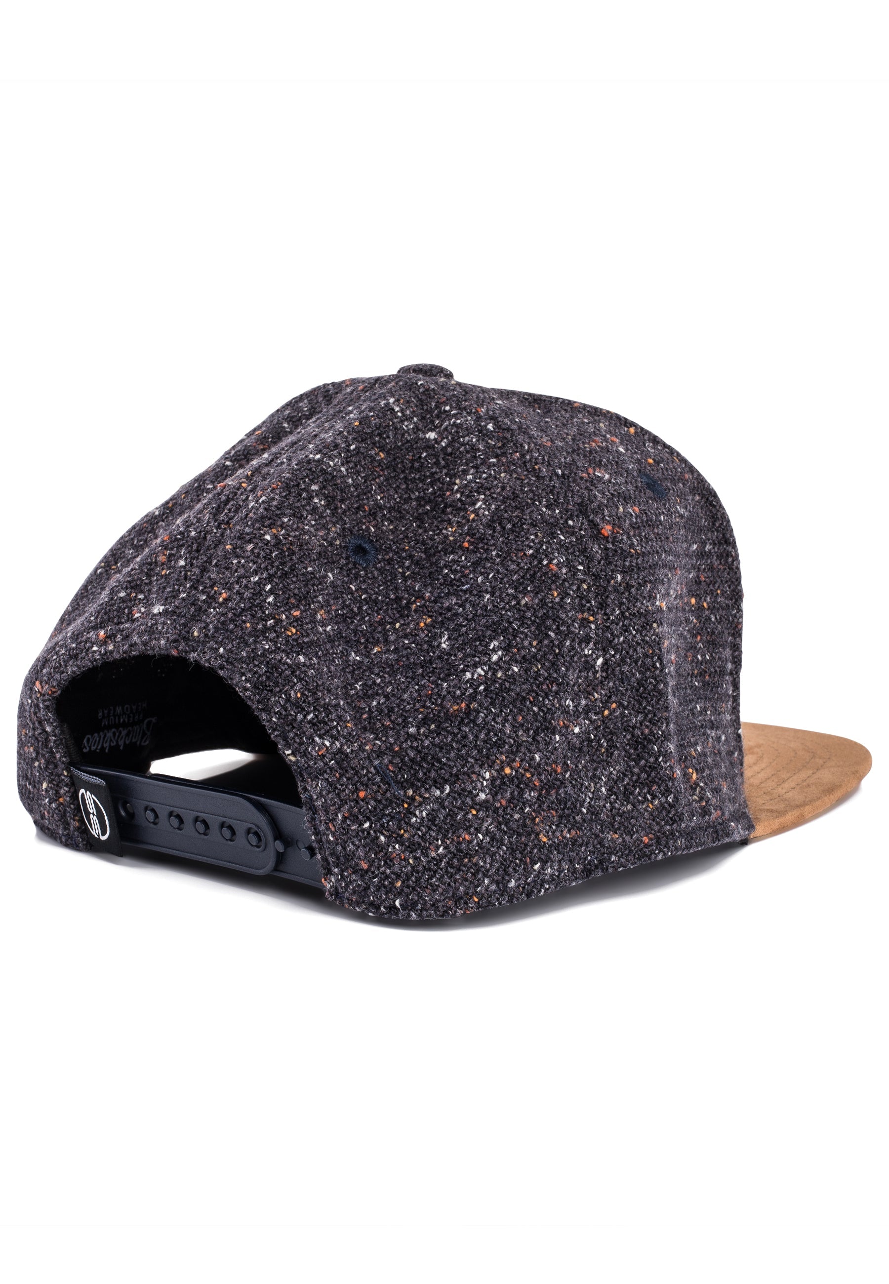 Blackskies-Obsidian-Snapback-Cap-Navyblue-Brown-Baseball-Hat-Basecap-Back
