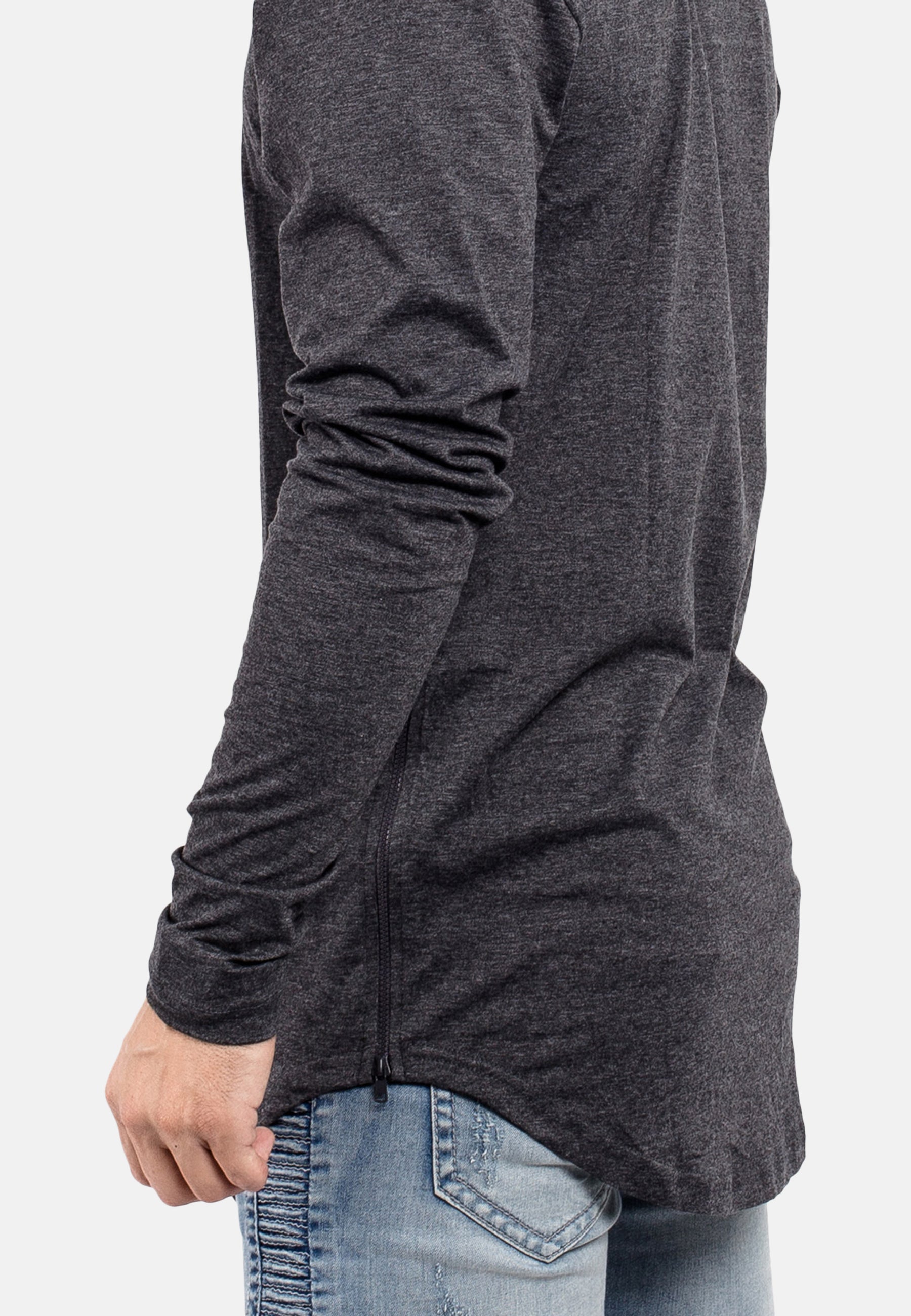 Blackskies-Oversize-Longsleeve-Shirt-Charcoal-Side-Zipper