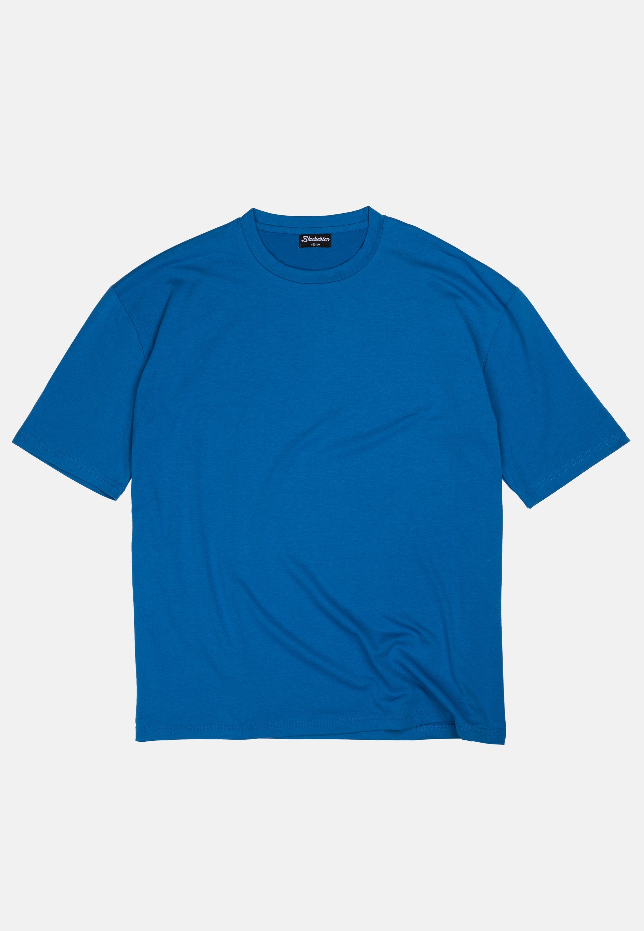 Blackskies-Oversized-T-Shirt-Blue-Men-Model-4