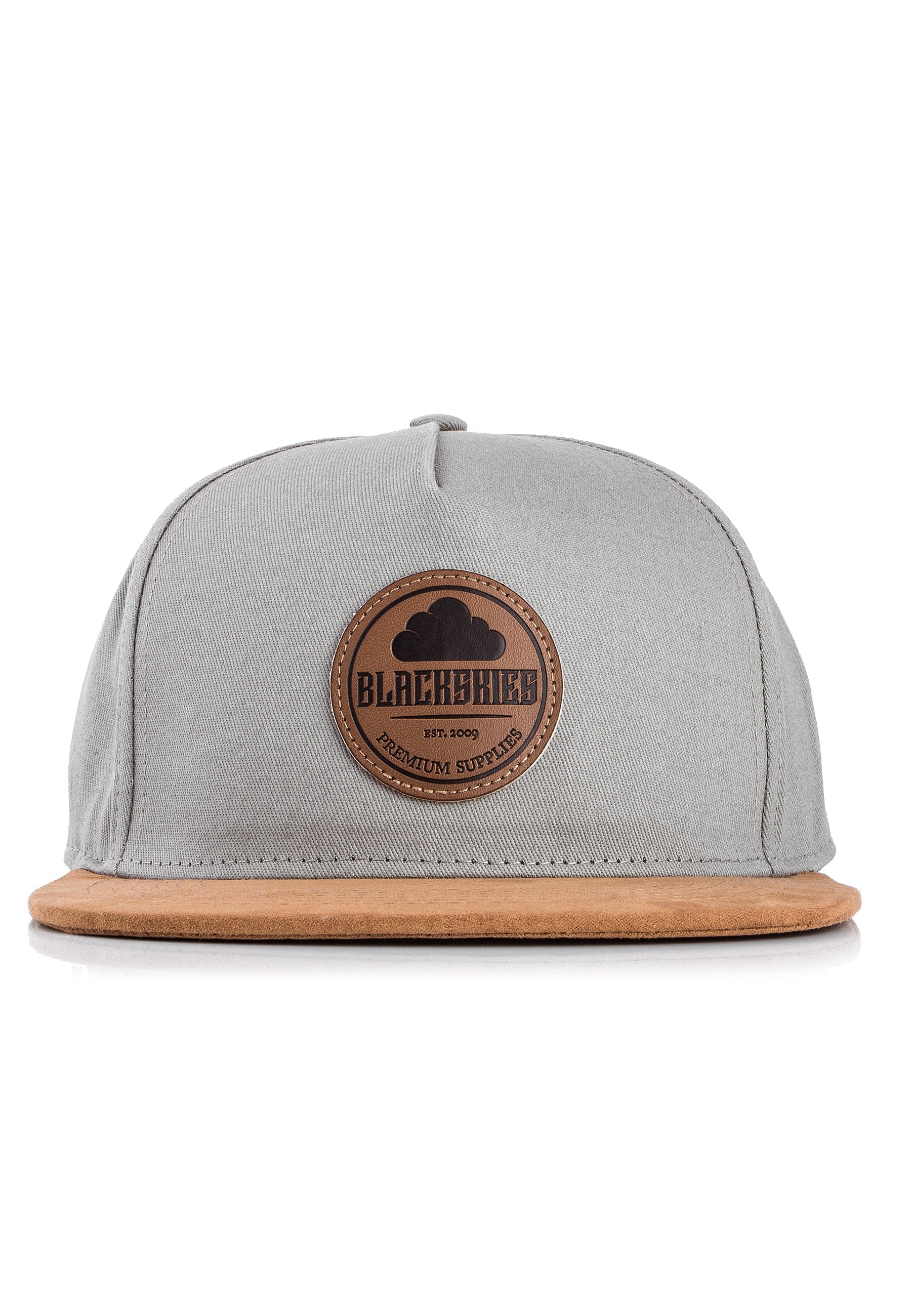 Blackskies-Pathfinder-Snapback-Cap-Grey-Beige-Specification