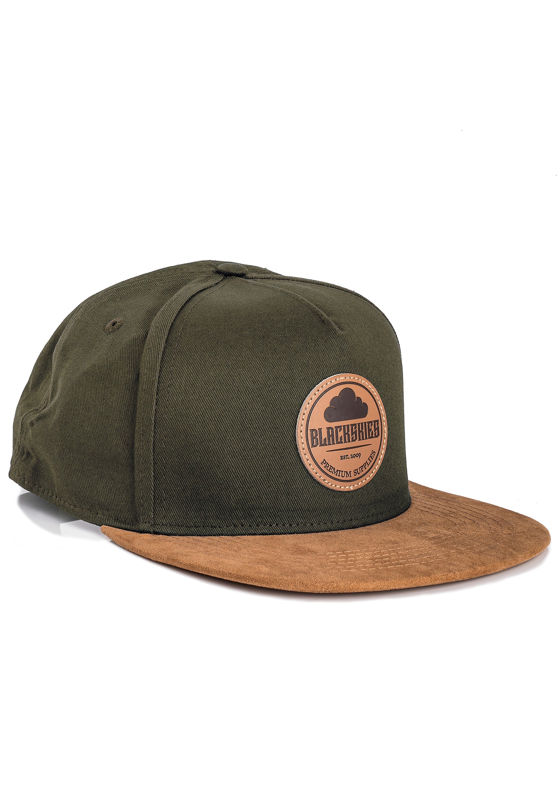 Blackskies-Pathfinder-Snapback-Cap-Olive-Beige-Specification