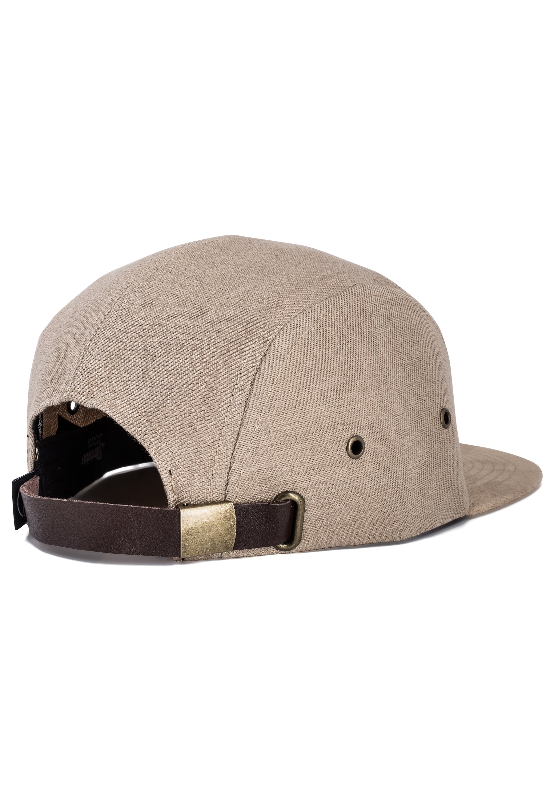 Blackskies-Port-Blair-5-Panel-Hat-Beige-Flat-Surf-Cap-Baseball-Strap