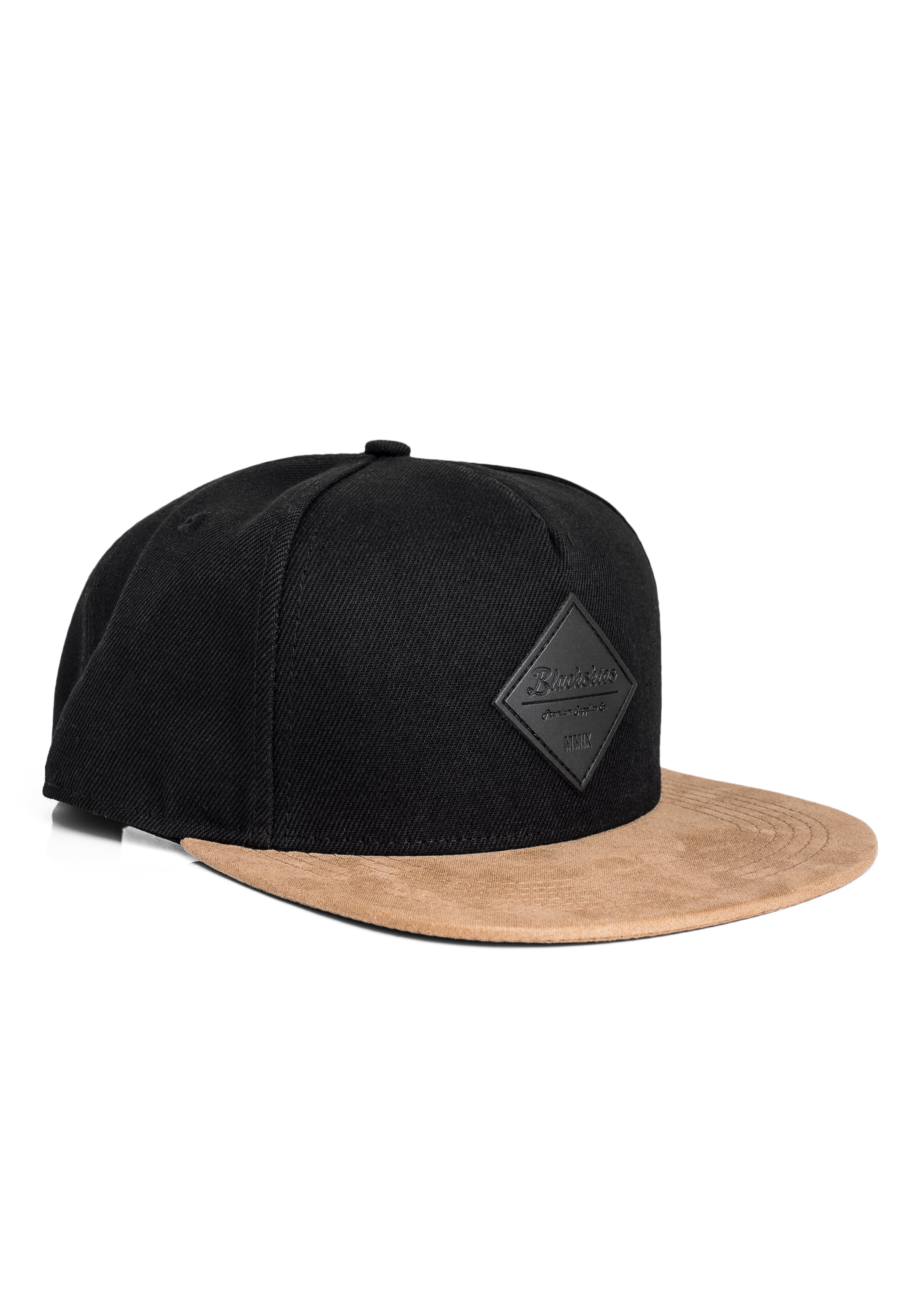 Blackskies-Port-Fairy-Snapback-Cap-Suede-Brim-Front