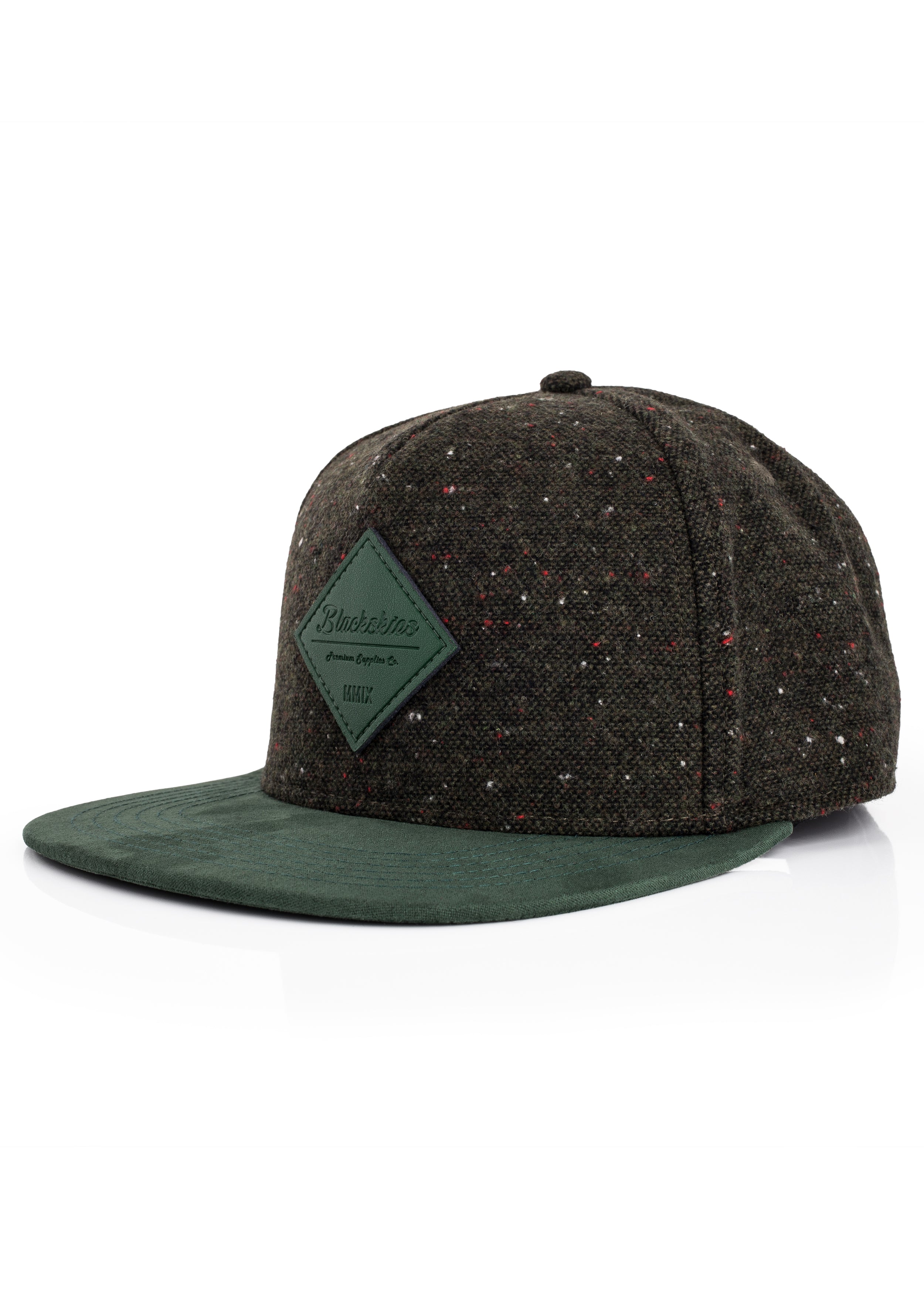 Blackskies-Port-Moody-Snapback-Cap-Green-Speckle-2