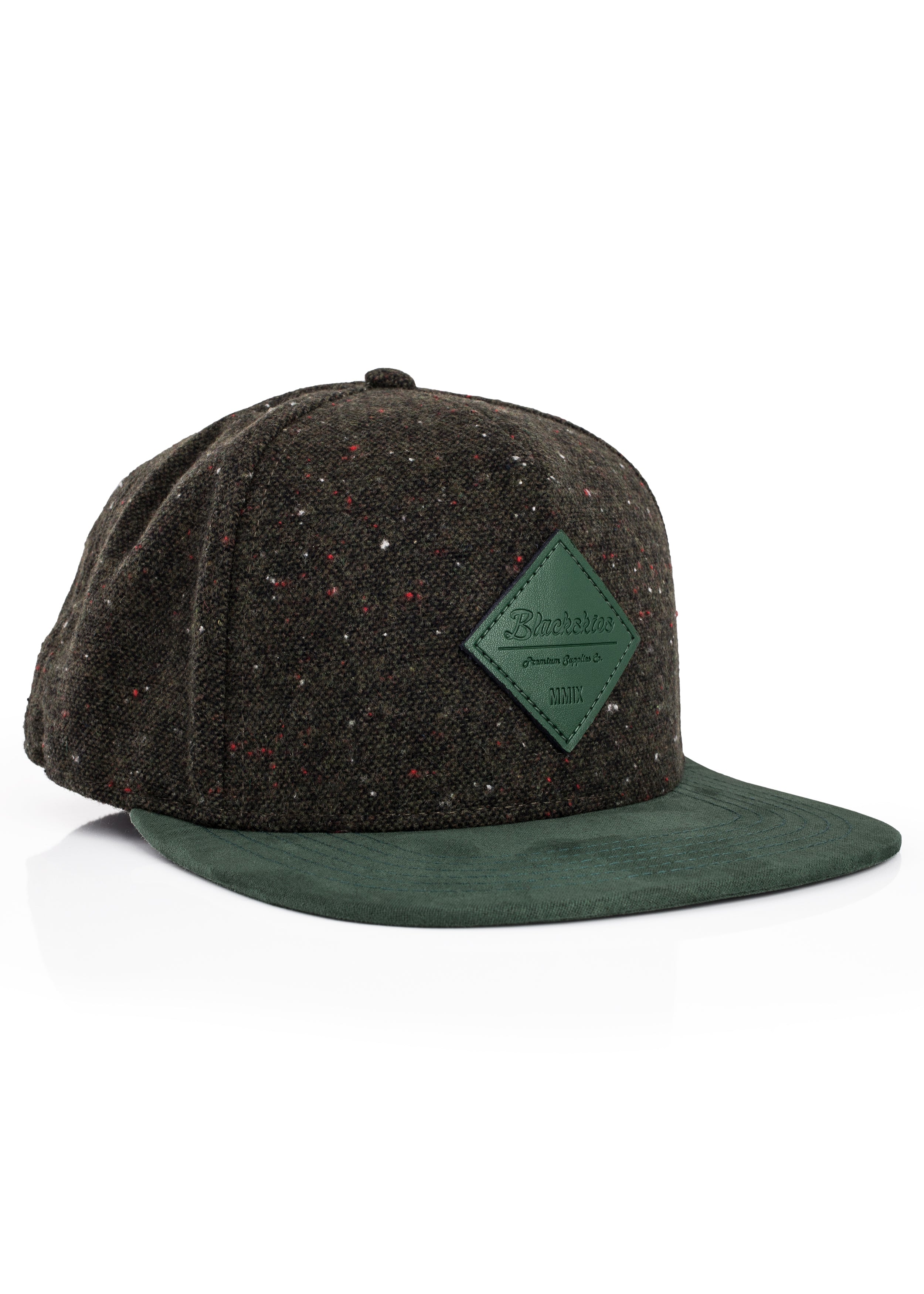 Blackskies-Port-Moody-Snapback-Cap-Green-Speckle-3
