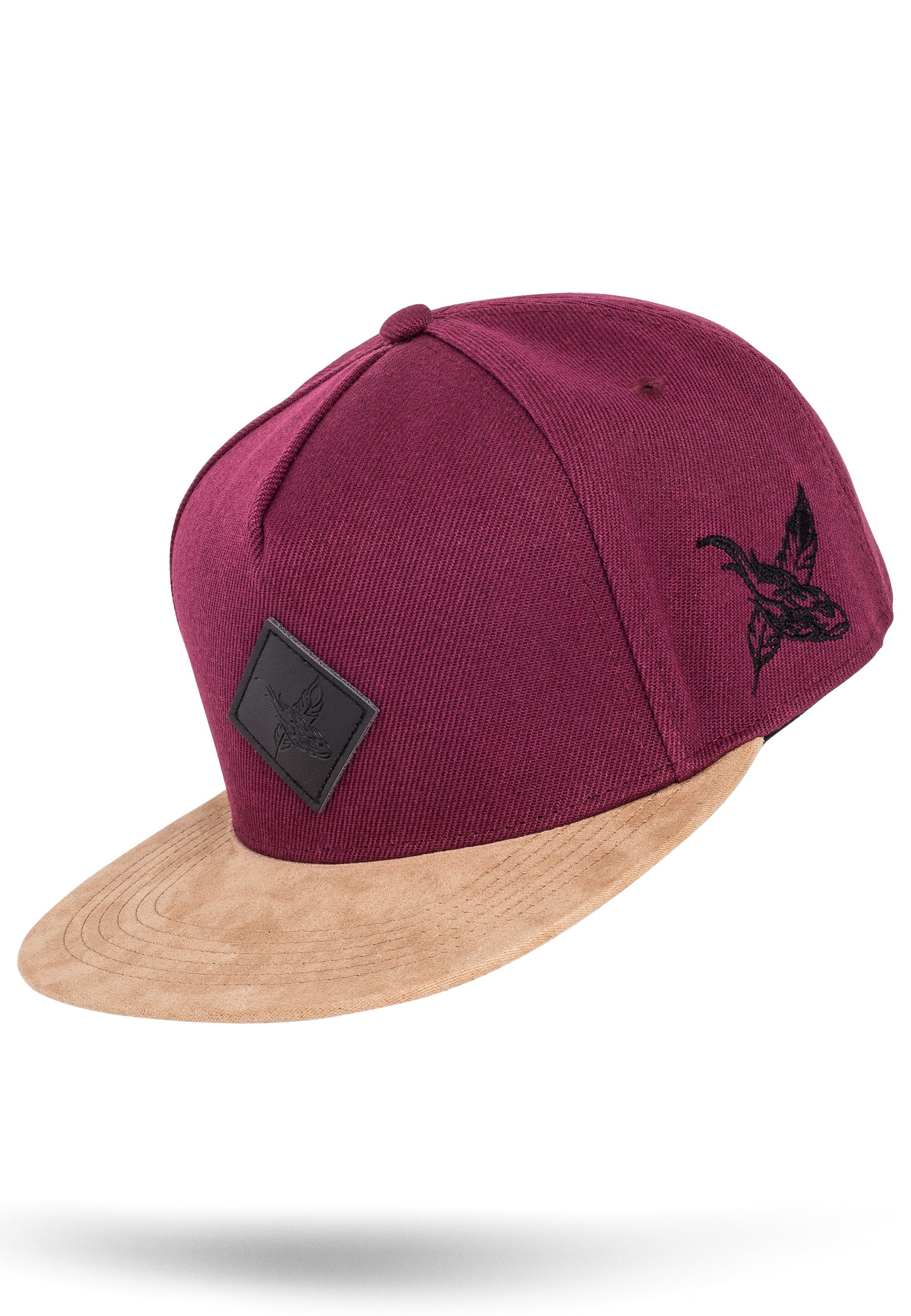 Blackskies-Port-Said-Snapback-Cap-Front-Suede-Baseball