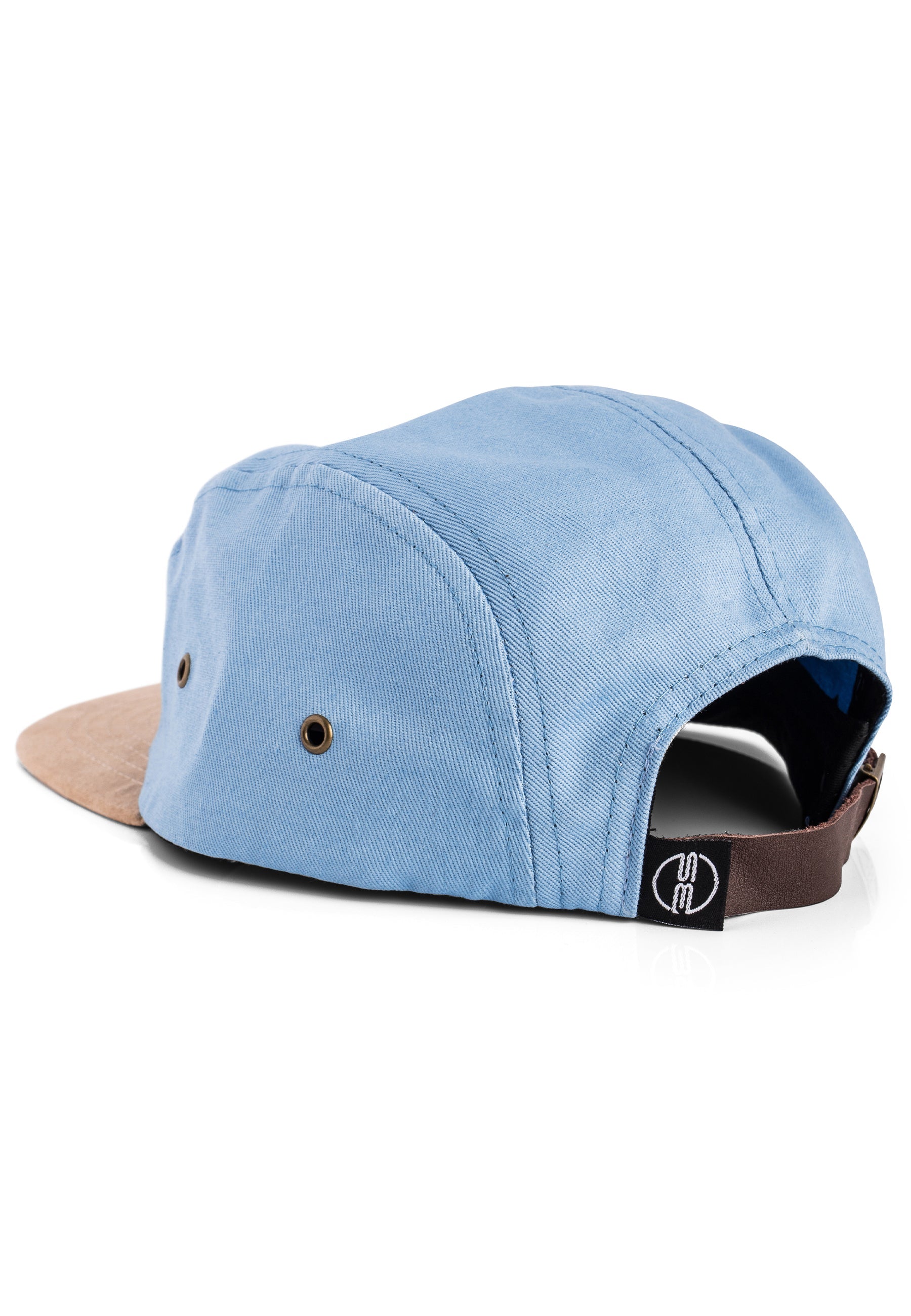 Blackskies-Port-St-Lucie-5-Panel-Cap-Hat-Light-Blue-Pale-Pastell-Back