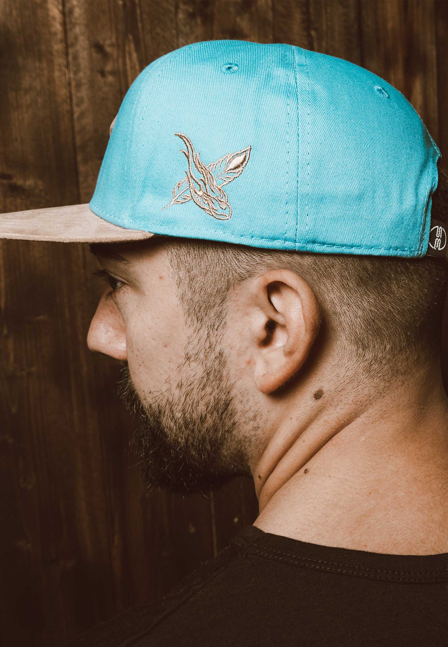 Blackskies-Port-St-Lucie-Snapback-Cap-Blue-Beige-Baseball-Hat