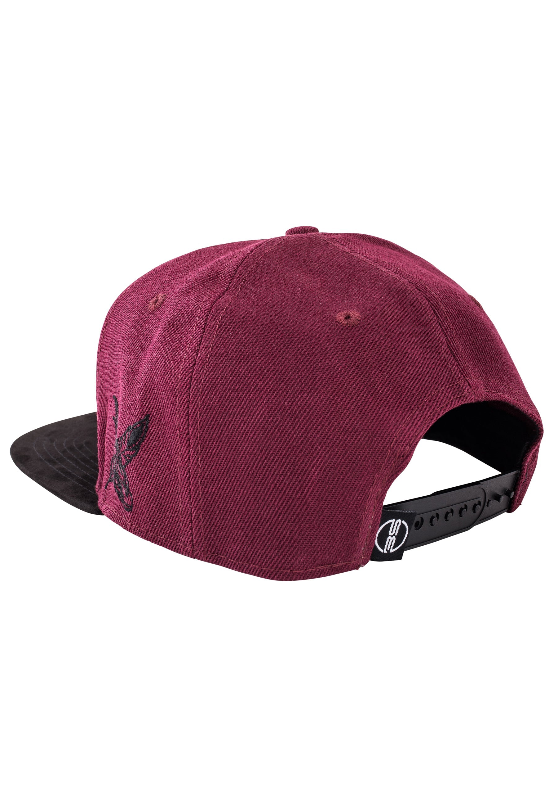 Blackskies-Port-Townsend-Snapback-Cap-Maroon-Black-Snap
