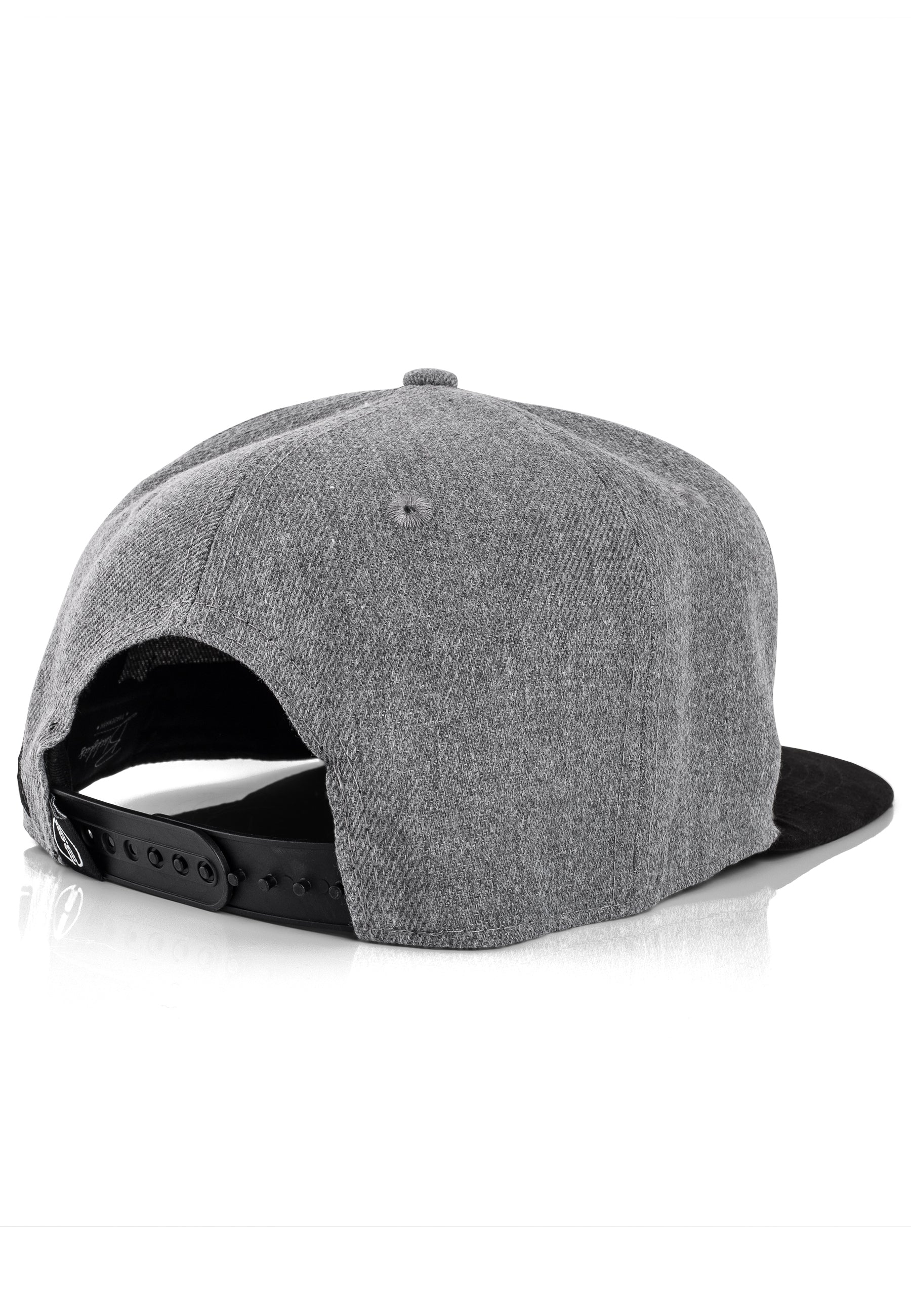 Blackskies-Porto-Alegre-Snapback-Cap-Grey-Black-Baseball-Hat-Mens-Adjustable-Size