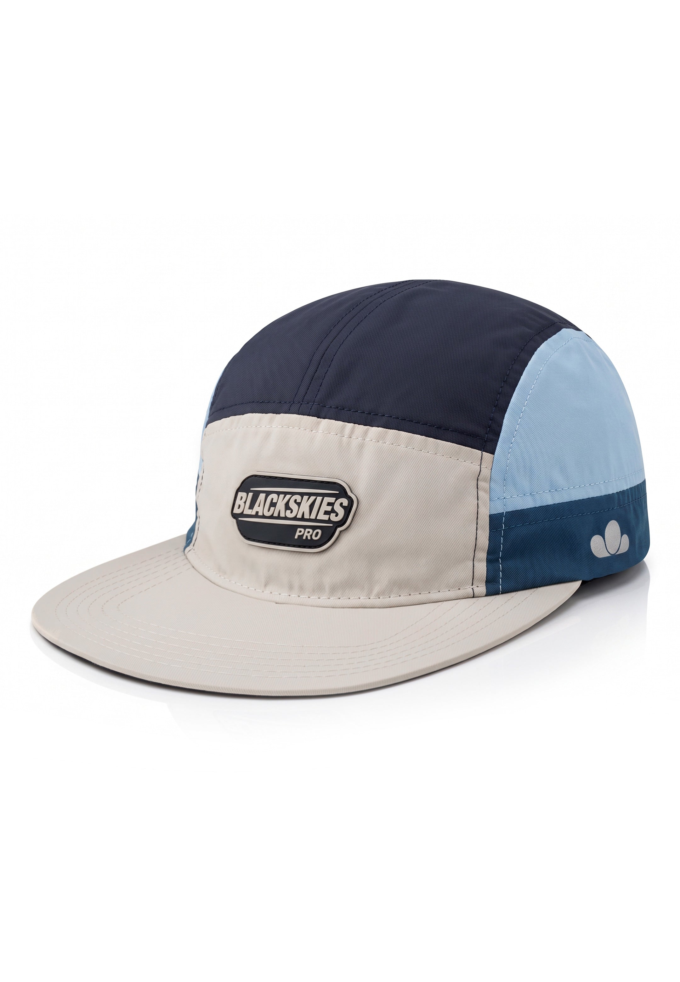 Pro Aero Running Cap Beige-Blue
