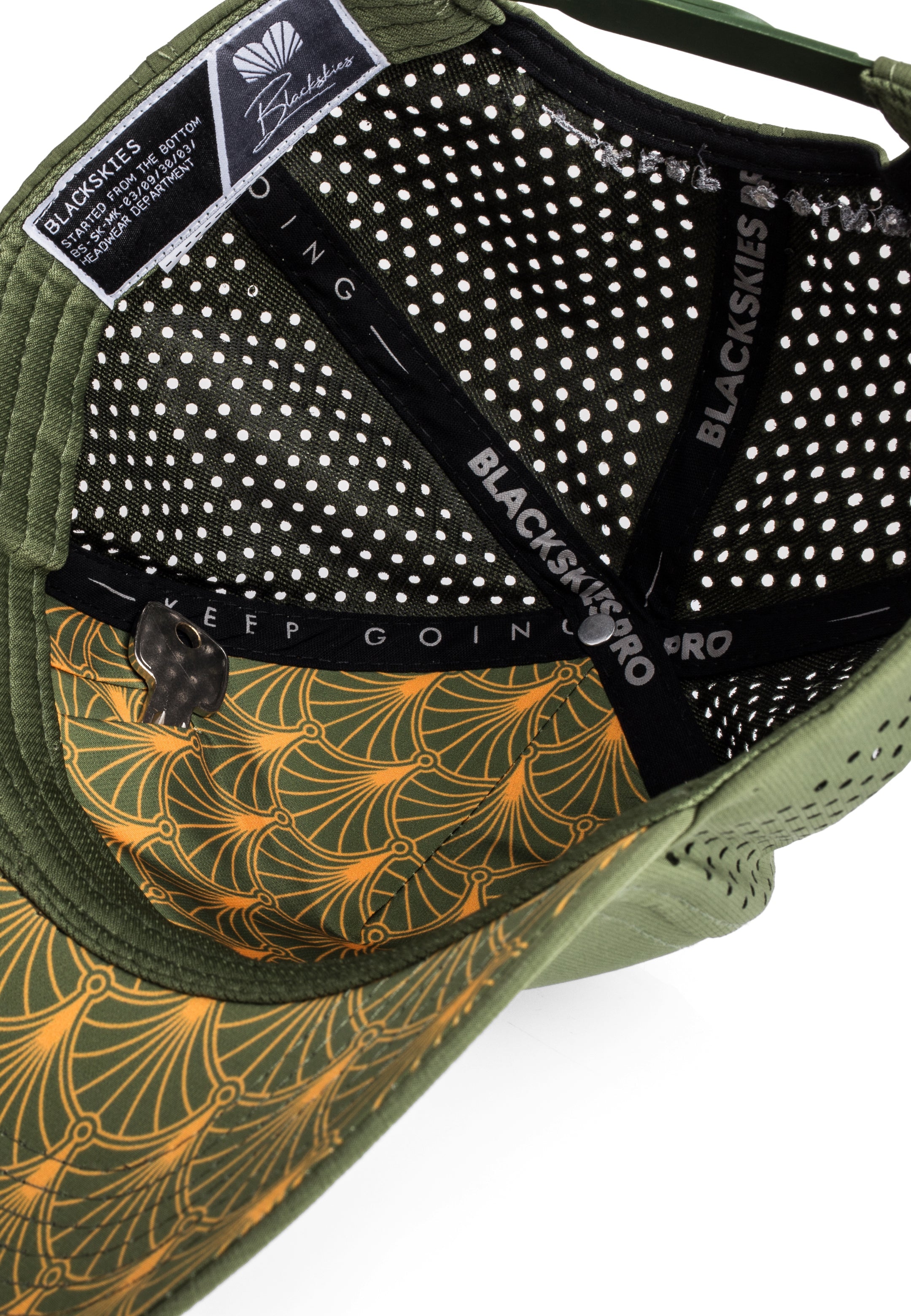 Blackskies-Pro-All-Sports-Performance-Cap-Olive-1