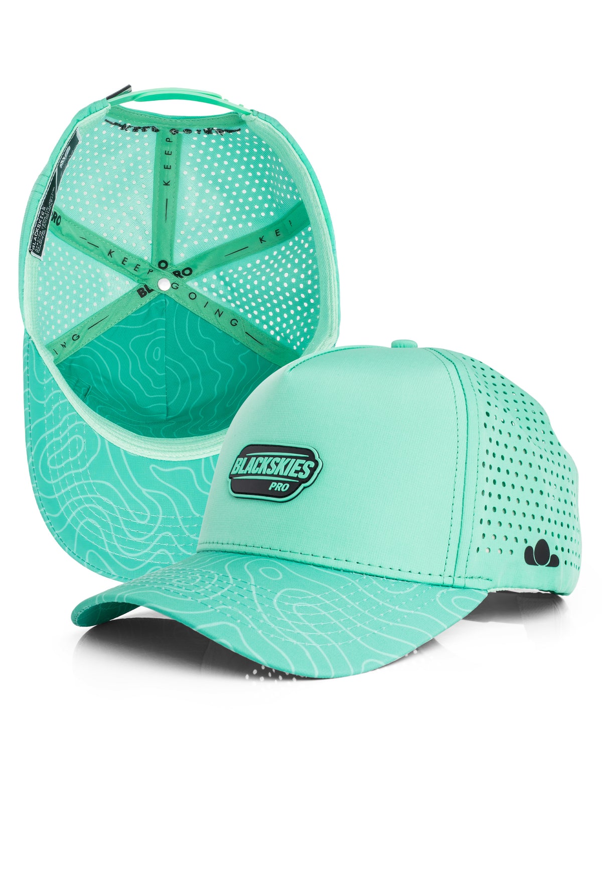 Pro Flow Sports Performance Cap Electric Mint Green