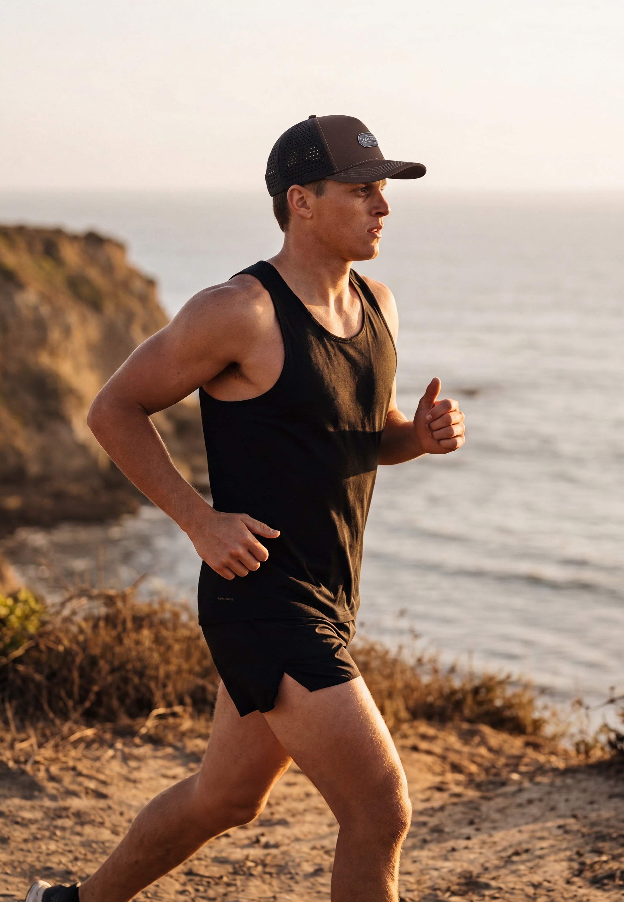 Pro Flow Sports Performance Cap Brown Ops