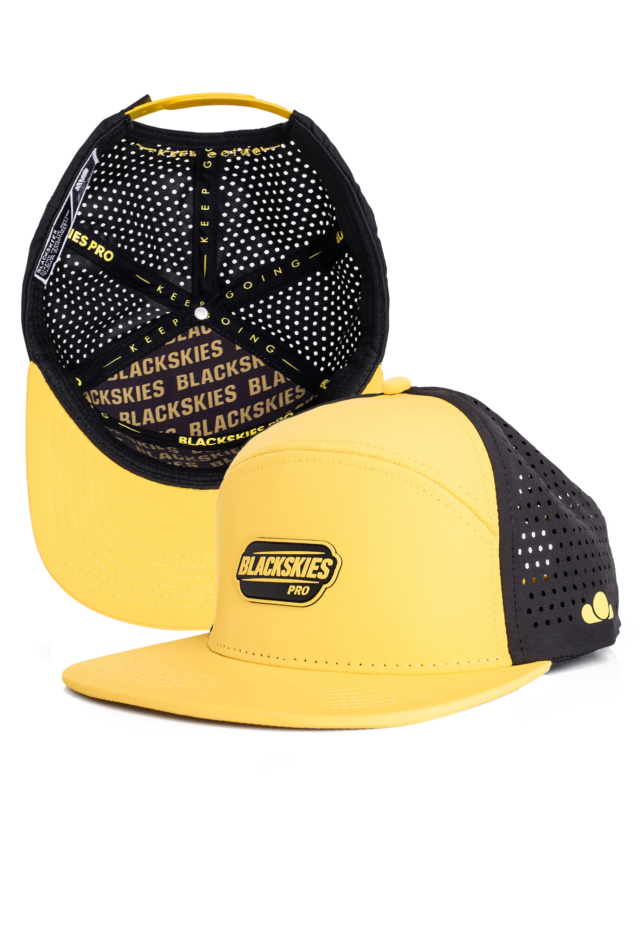 Gorra Performance Cap Pro Motion Sport Bee Amarillo