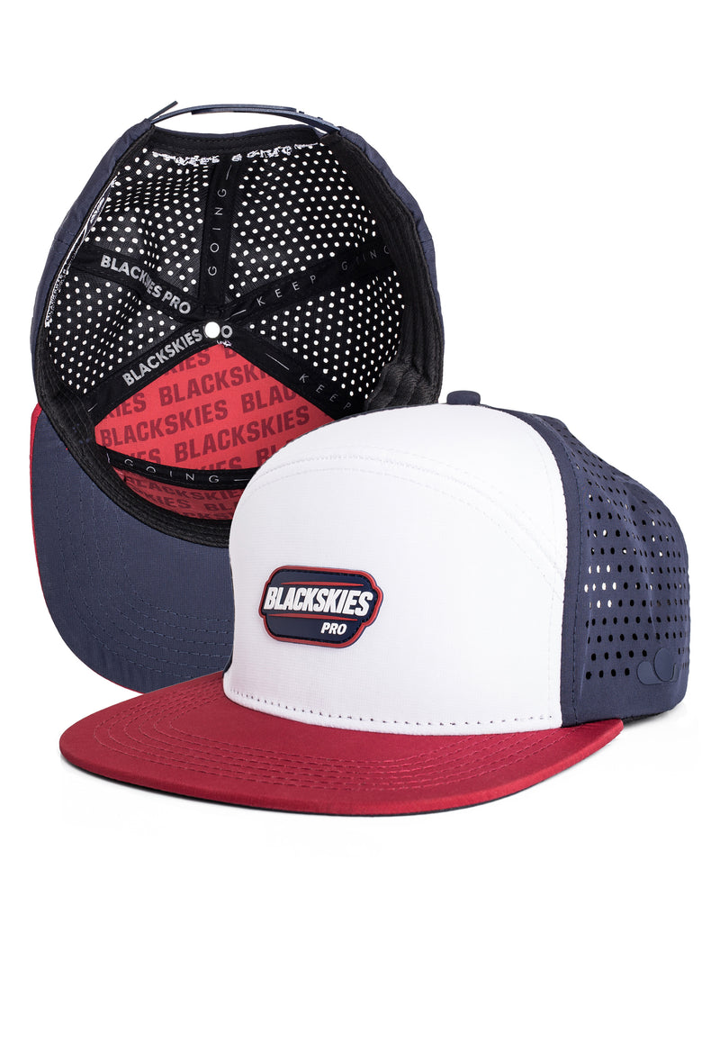 Pro Motion Sport Performance Cap Blanc-Bleu-Rouge
