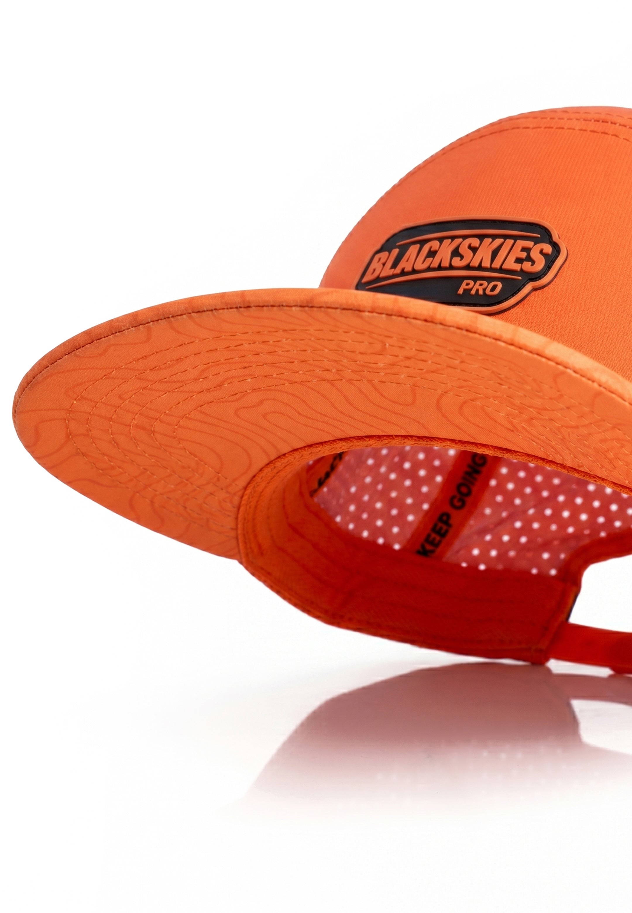 Pro Motion Sport Performance Cap Solar Flare Orange - Blackskies