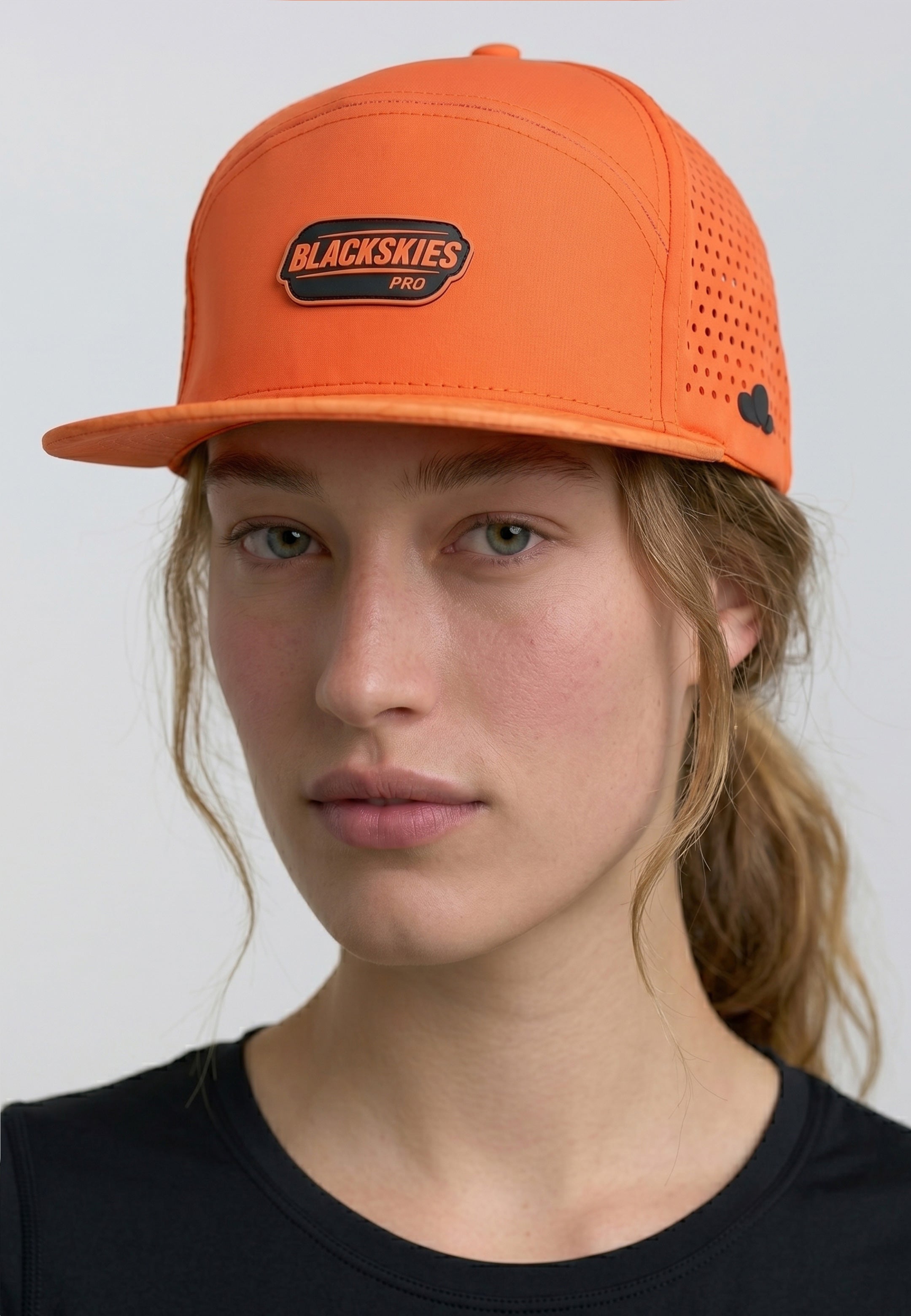 Gorra Performance Cap Pro Motion Sport Naranja Solar Flare