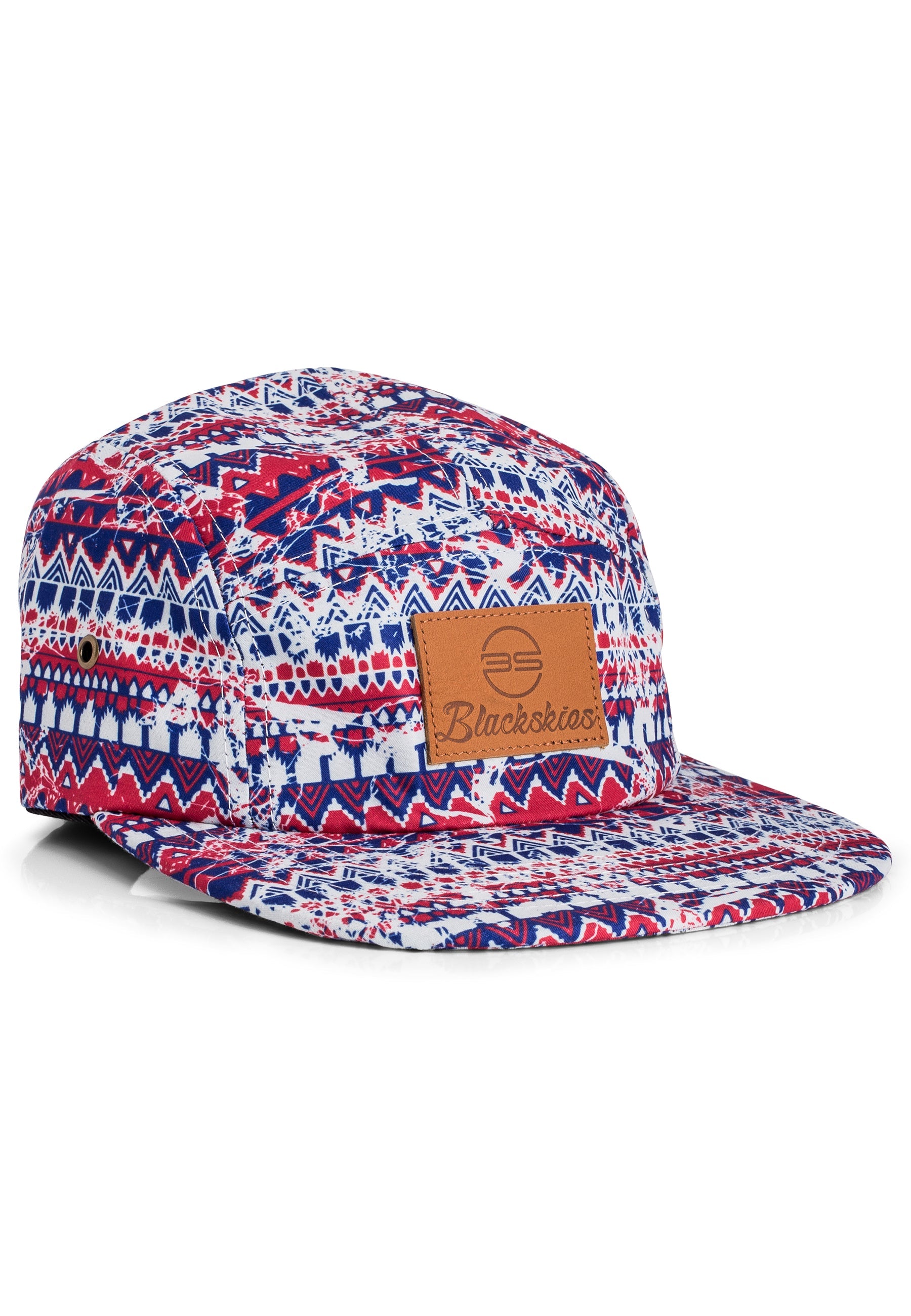 Blackskies-Quetzacotl-5-Panel-Cap-Aztec-Side