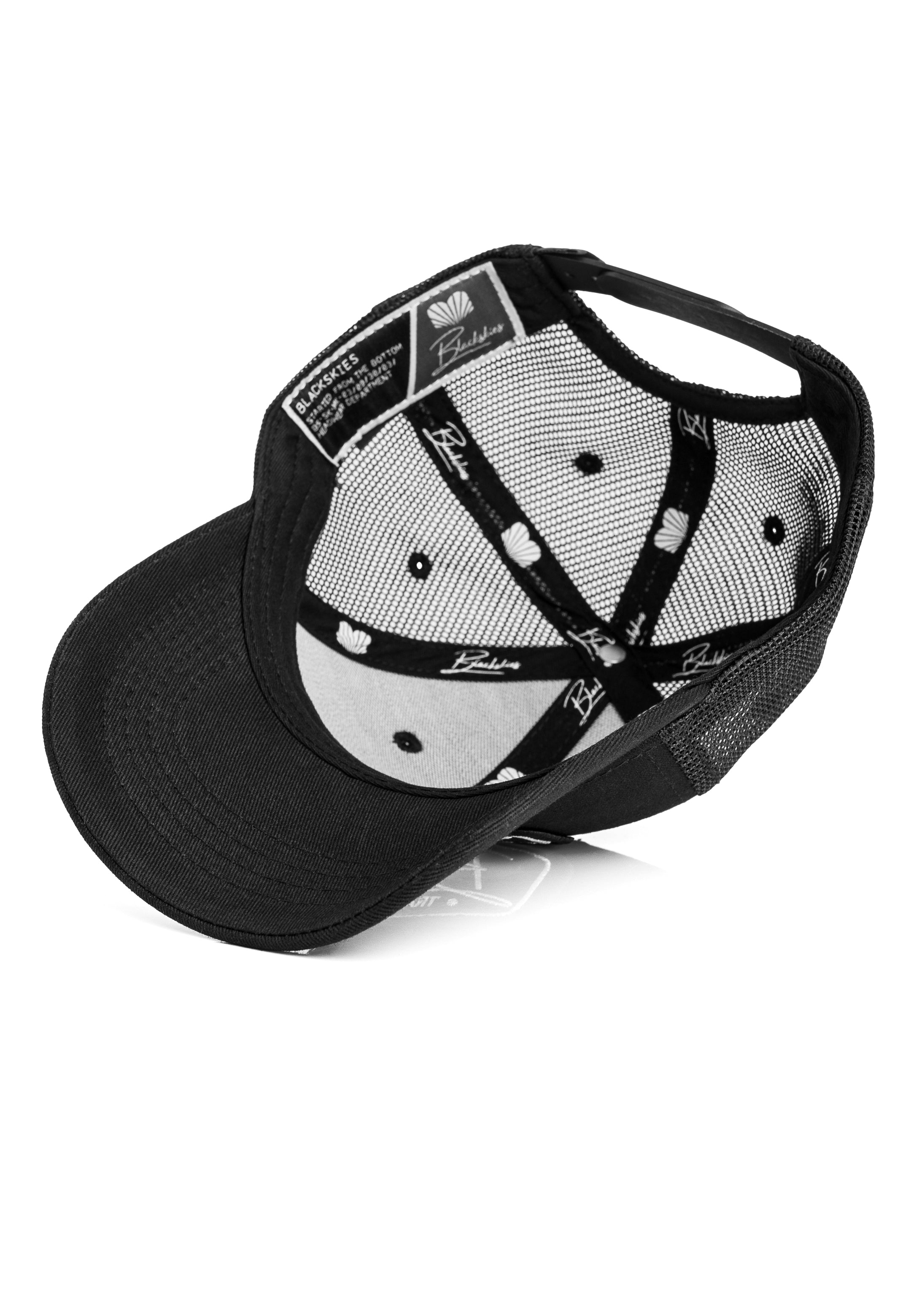 Blackskies-Race-Baseball-Cap-Kids-Black-Trucker-Kinder-Family-4