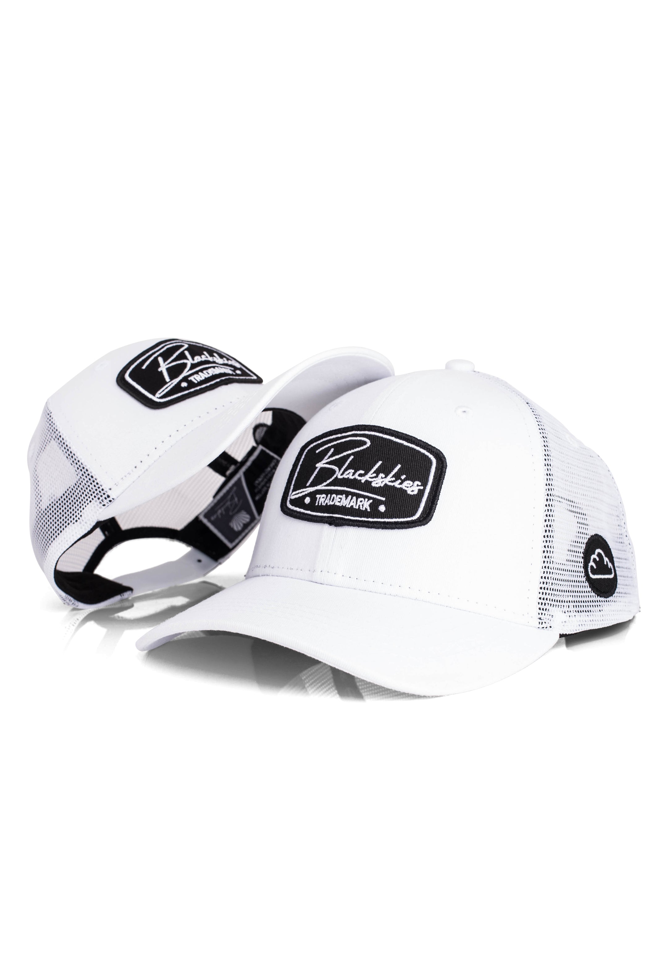 Blackskies-Race-Baseball-Cap-Kids-White-Family-2-Set-Father-Son-Mother-Daughter-1