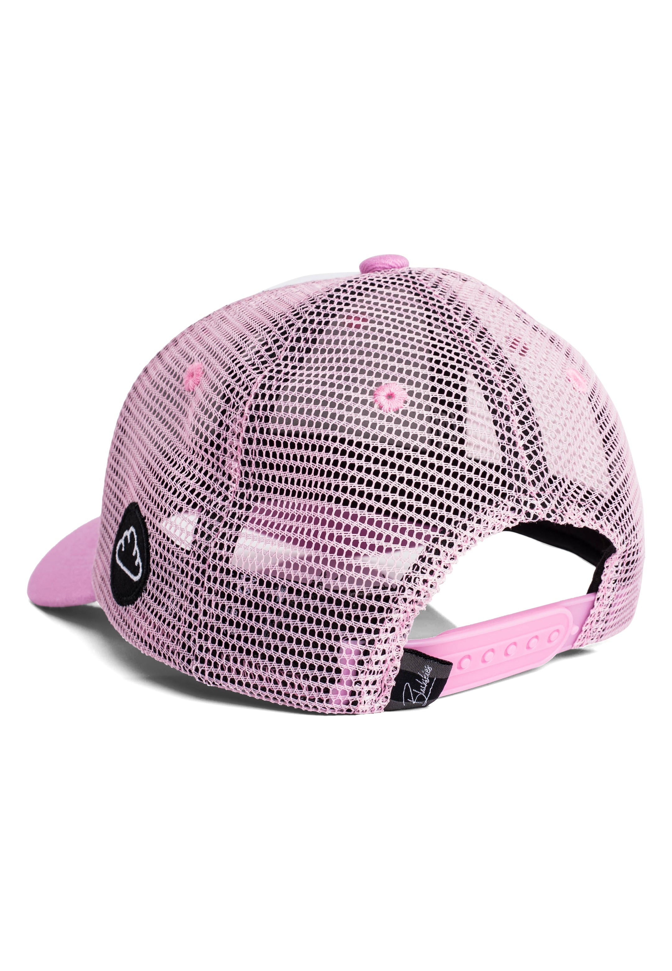 Blackskies-Race-Baseball-Cap-Kids-White-Pink-4
