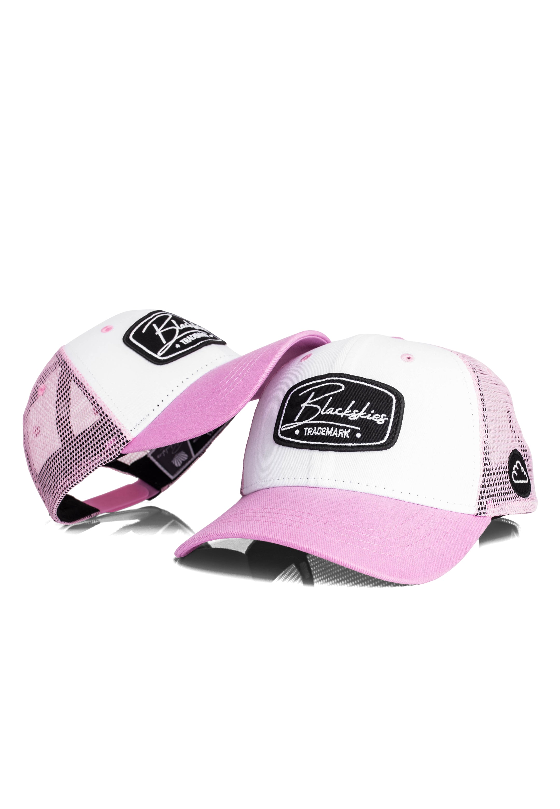 Blackskies-Race-Baseball-Cap-Kids-White-Pink-Family-2-Set-Father-Son-Mother-Daughter