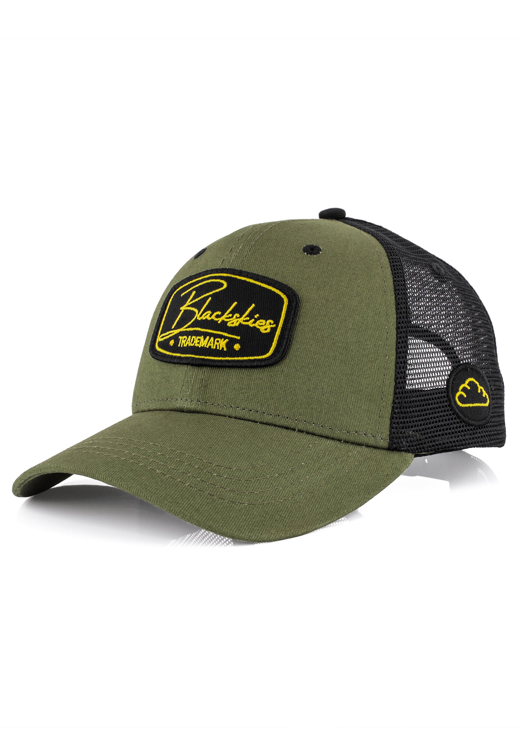 Blackskies-Race-Baseball-Cap-Olive-Black-Olive-2