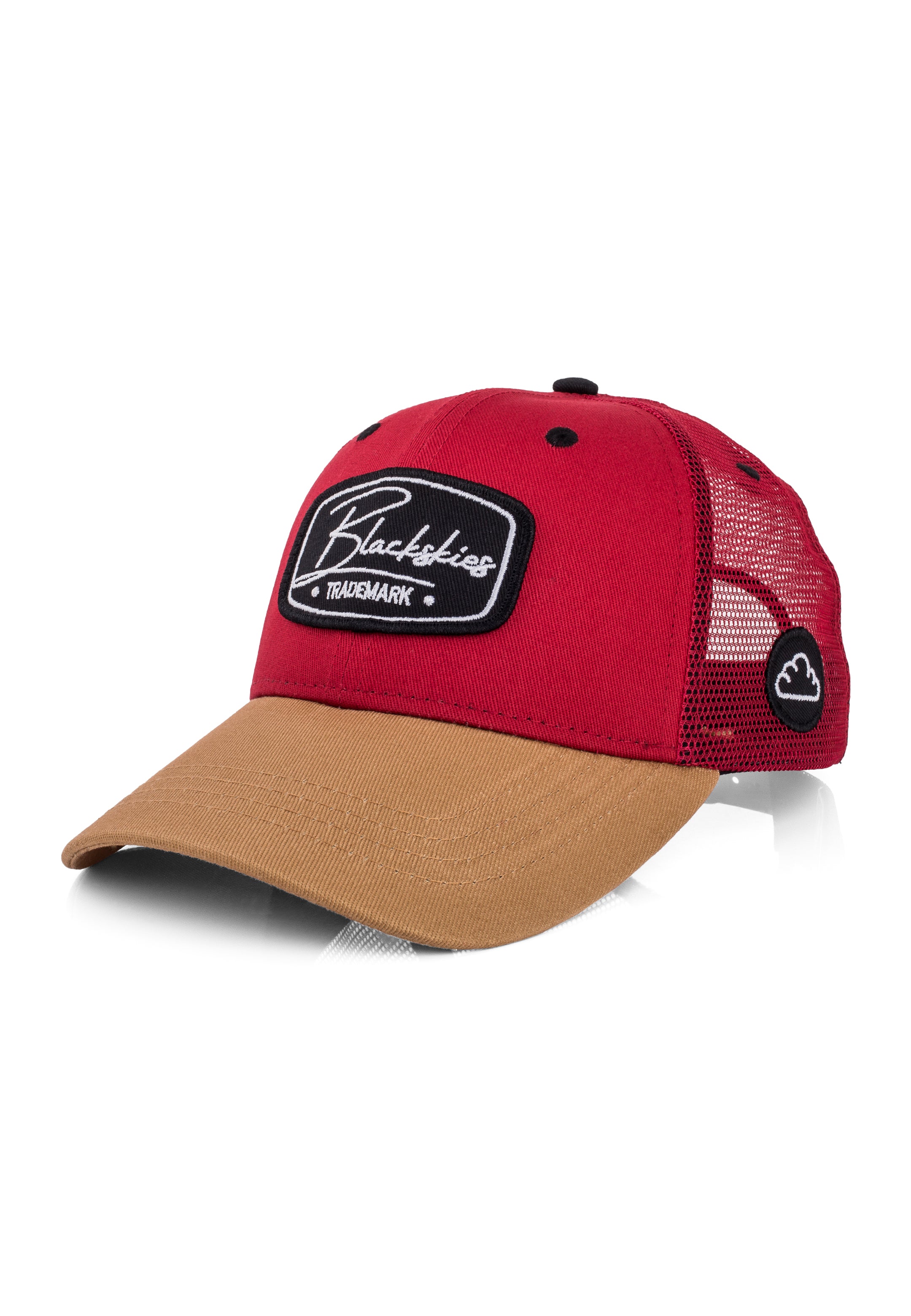 Blackskies-Race-Baseball-Cap-Red-Gold-3