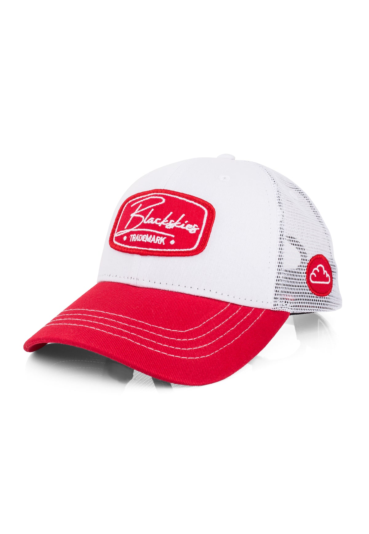 Race Baseball Cap Red-White-Red - Blackskies | Premium 