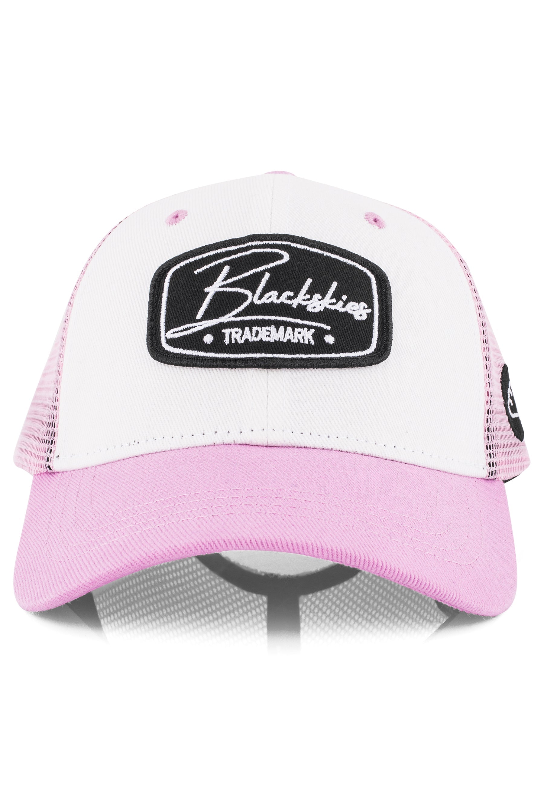 Blackskies-Race-Baseball-Cap-Trucker-Mesh-White-Pink-4