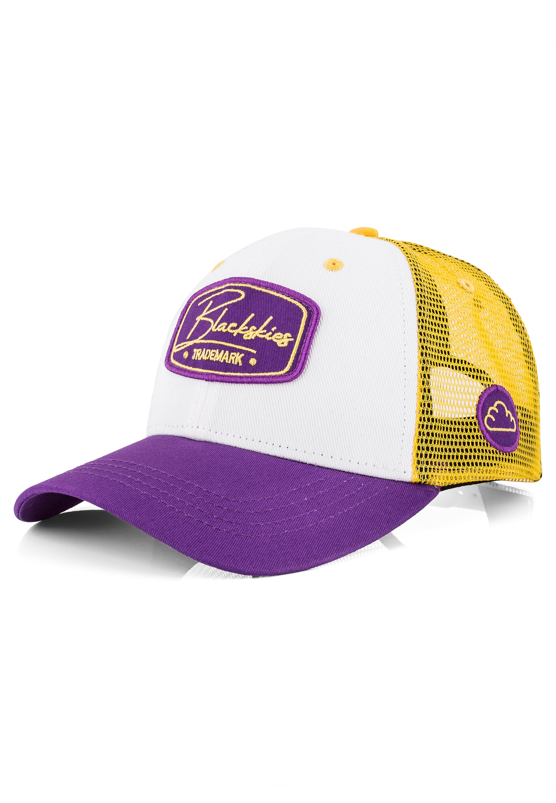 Blackskies-Race-Baseball-Cap-White-Yellow-Purple-2