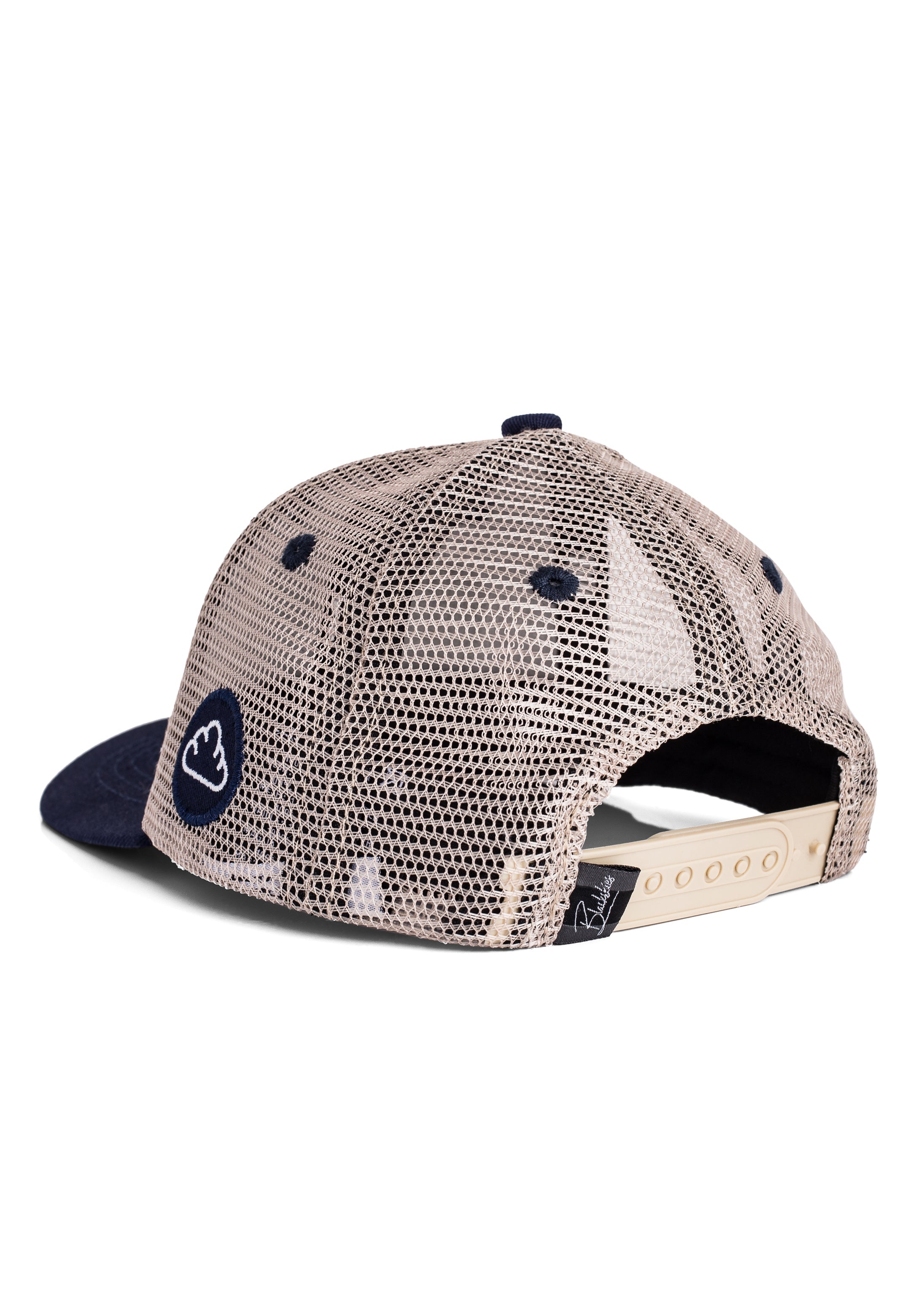 Blackskies-Race-Baseball-Kids-Cap-White-Navy-Sand-3