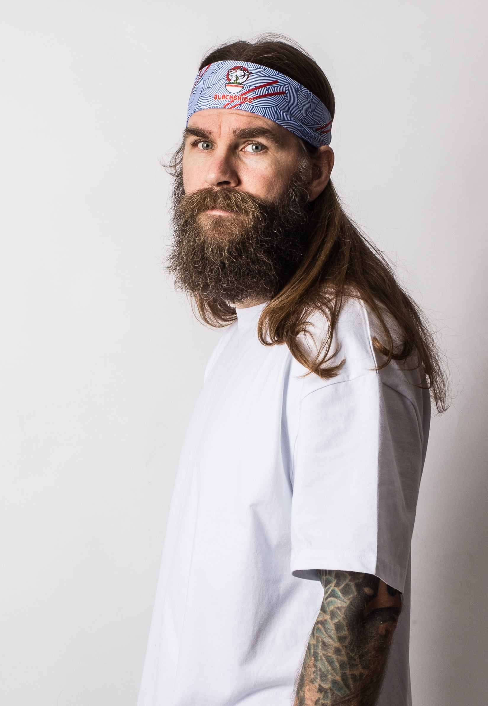 Blackskies-Ramen-Sports-Sweatband-Tennis-Head-Sportwear-Bandana-Model