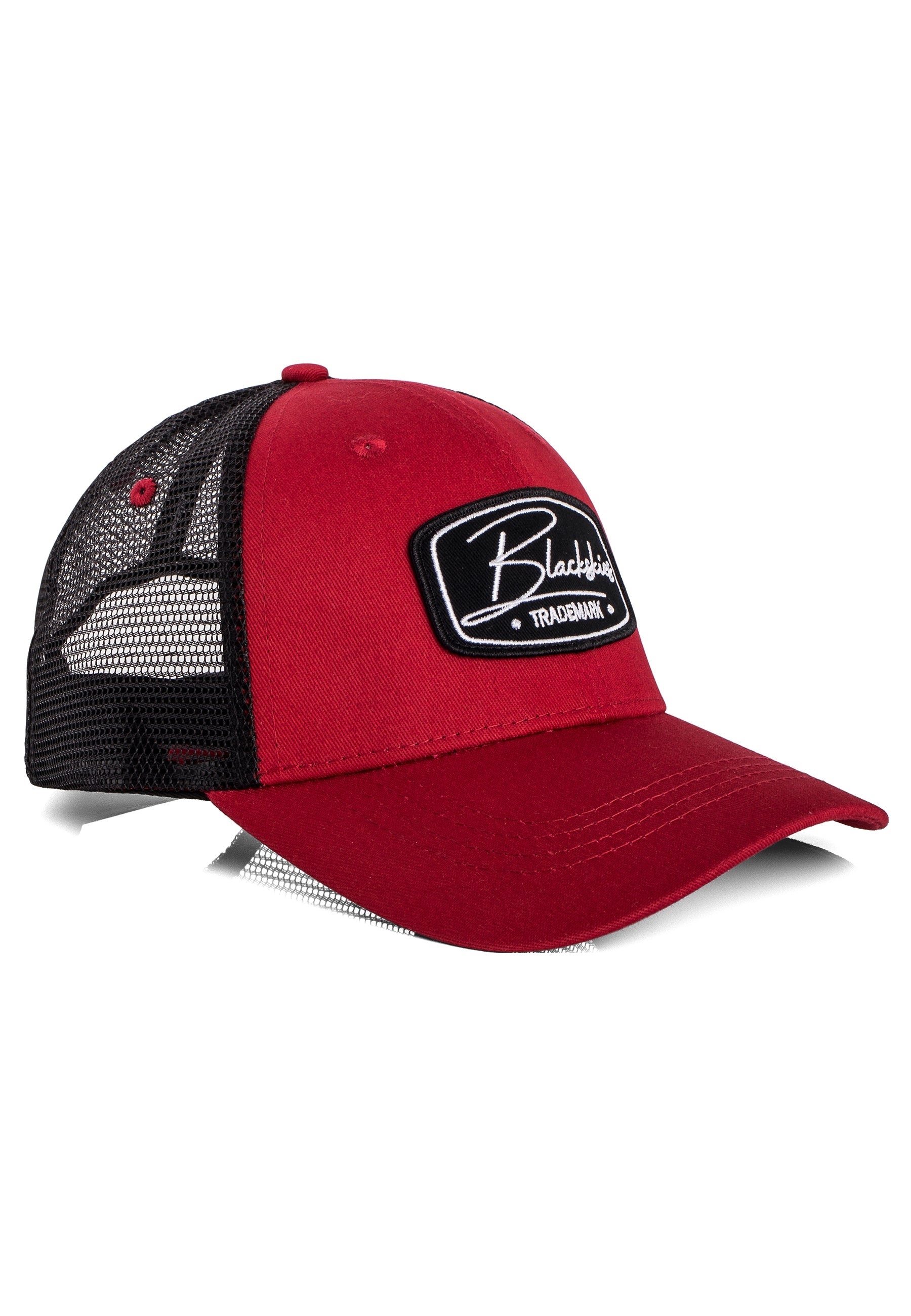 Blackskies-Razor-Baseball-Hat-Maroon-Black-Maroon-Snapback-Trucker-Mesh-Specs