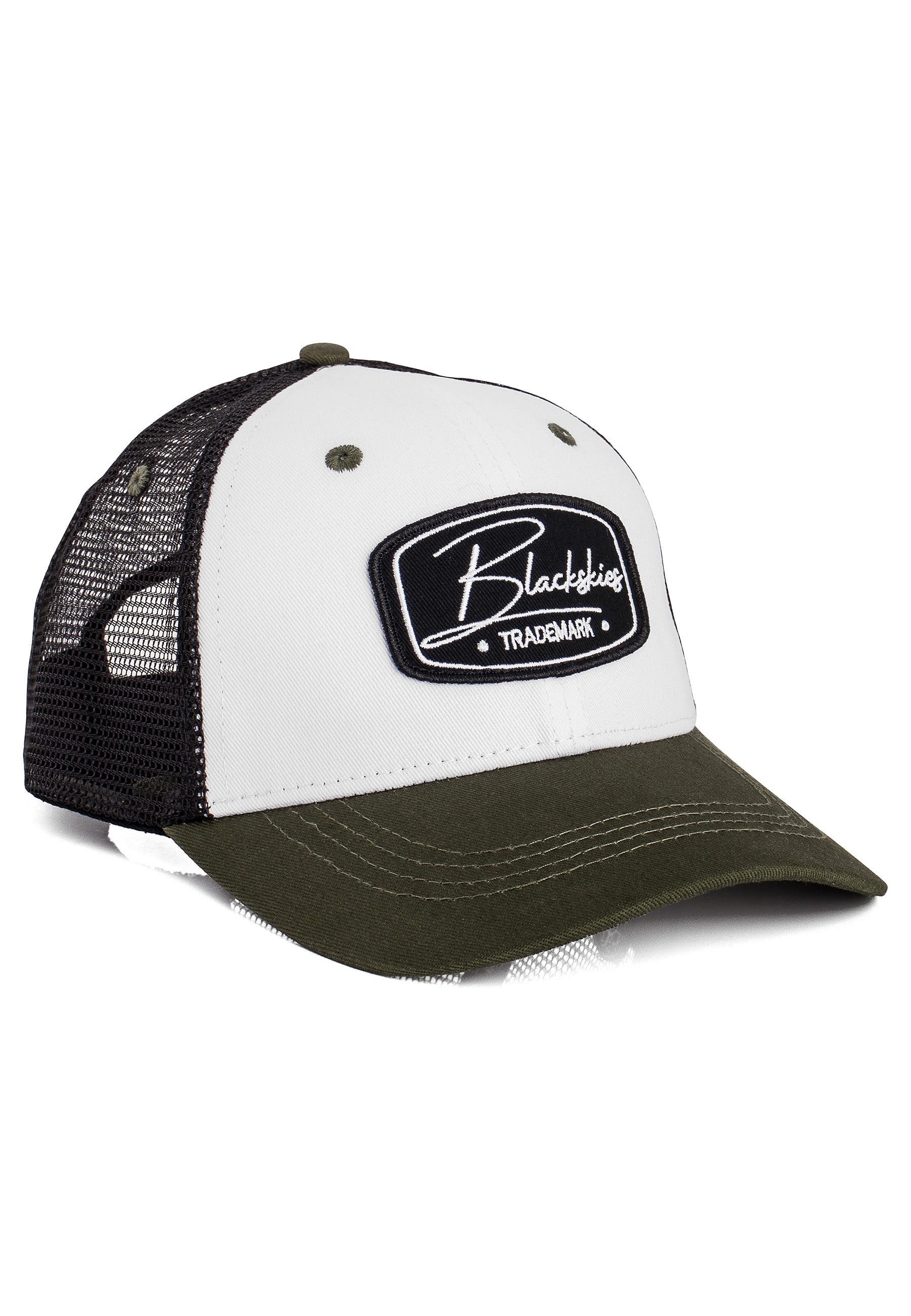 Blackskies-Razor-Baseball-Hat-White-Black-Olive-Snapback-Trucker-Mesh-Specs