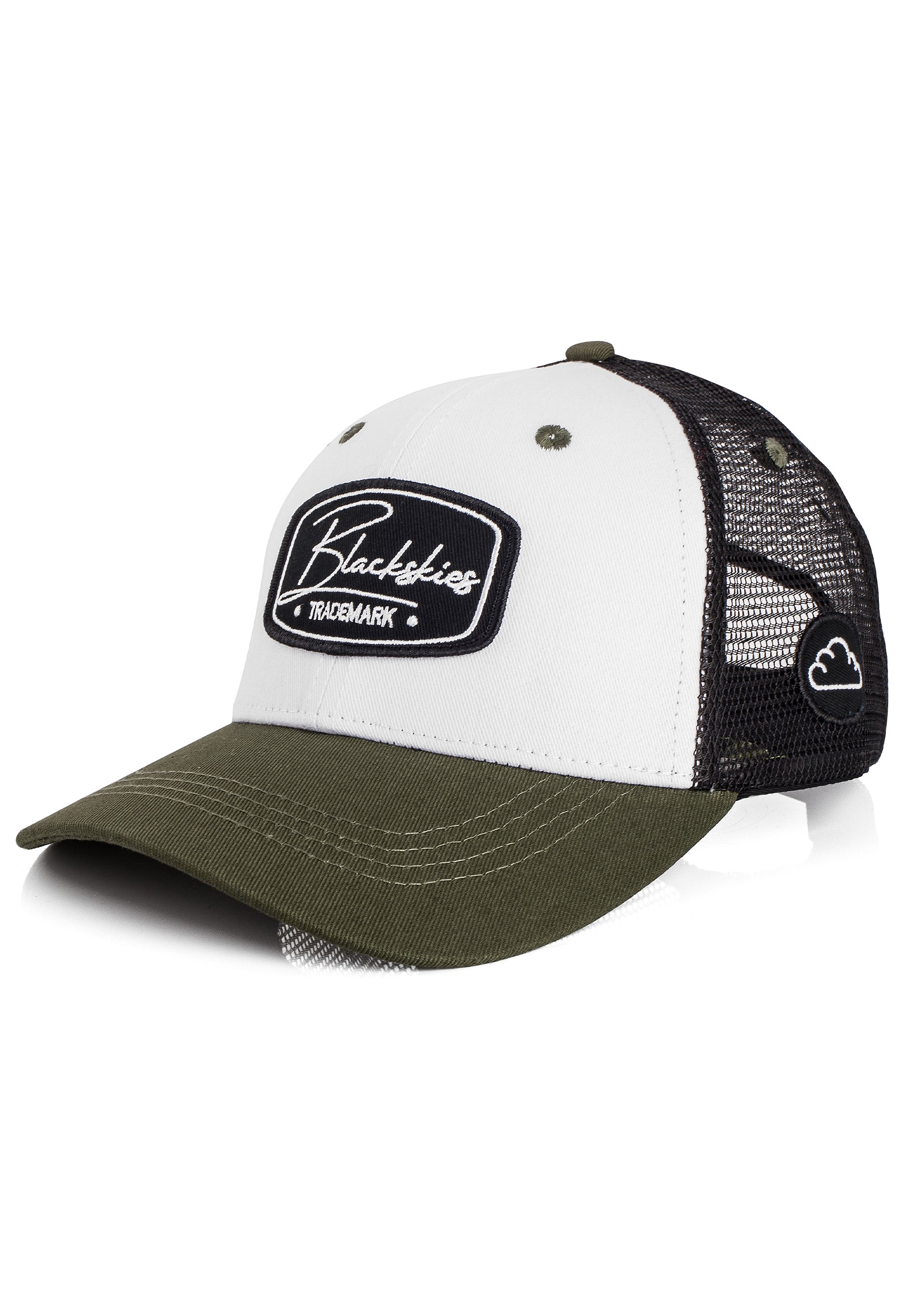 Blackskies-Razor-Baseball-Hat-White-Black-Olive-Snapback-Trucker-Mesh