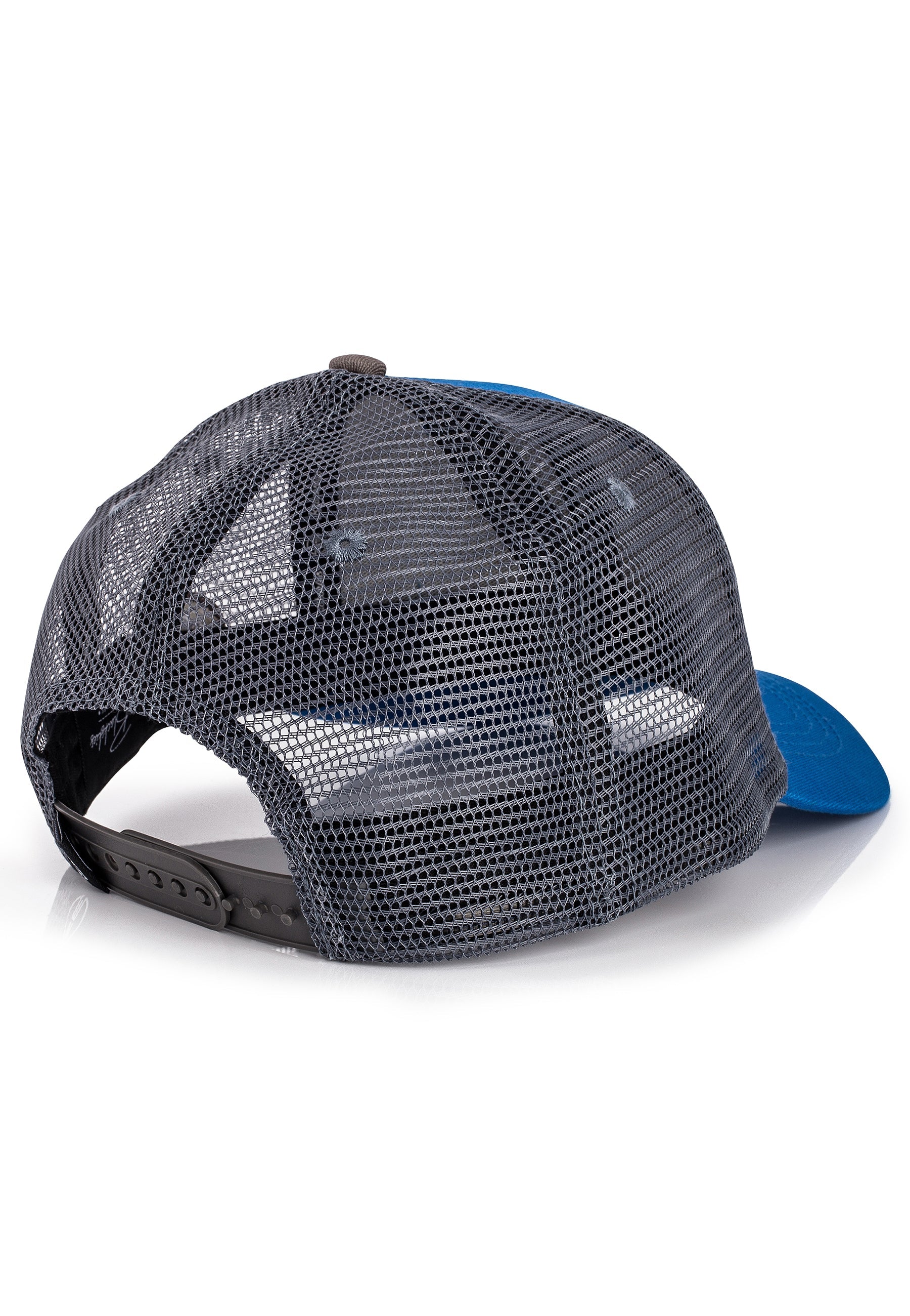 Blackskies Razor Trucker Hat Cap Baseball Blue Grey Mens Mesh Snap Curved