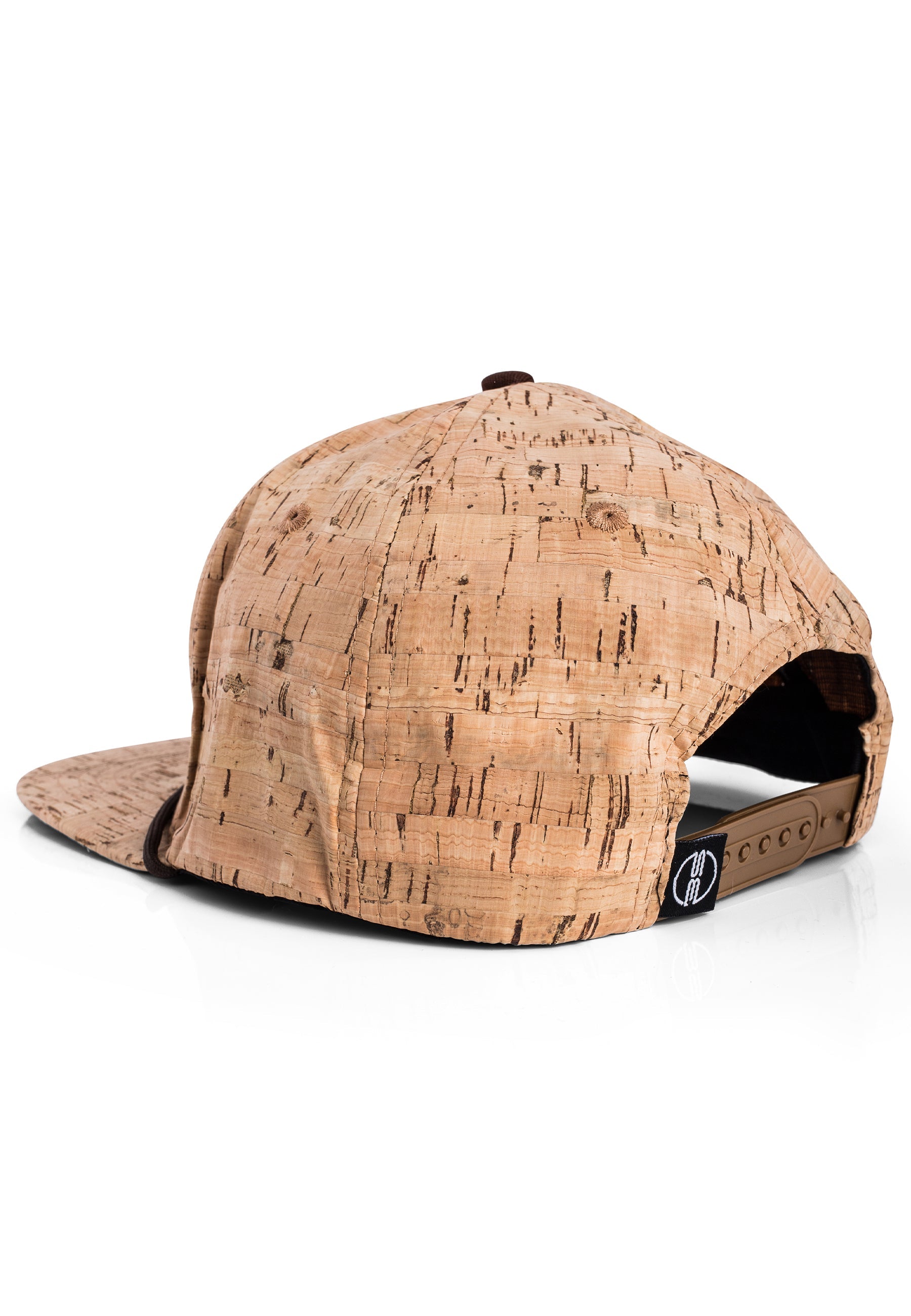 Blackskies-Restless-Roamer-Snapback-Cap-Cork-Baseball-Hat-Brown-Back