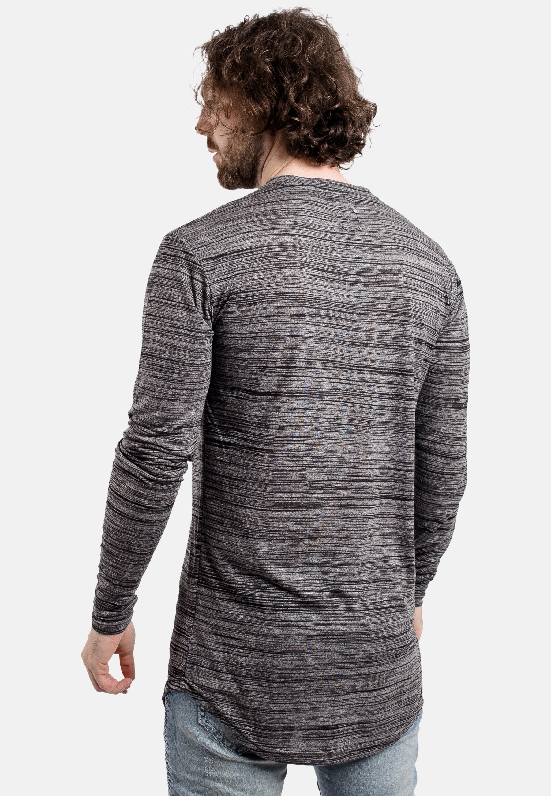 Blackskies-Round-Long-Sleeve-Longline-T-Shirt-Black-Mixed-Curved-Back