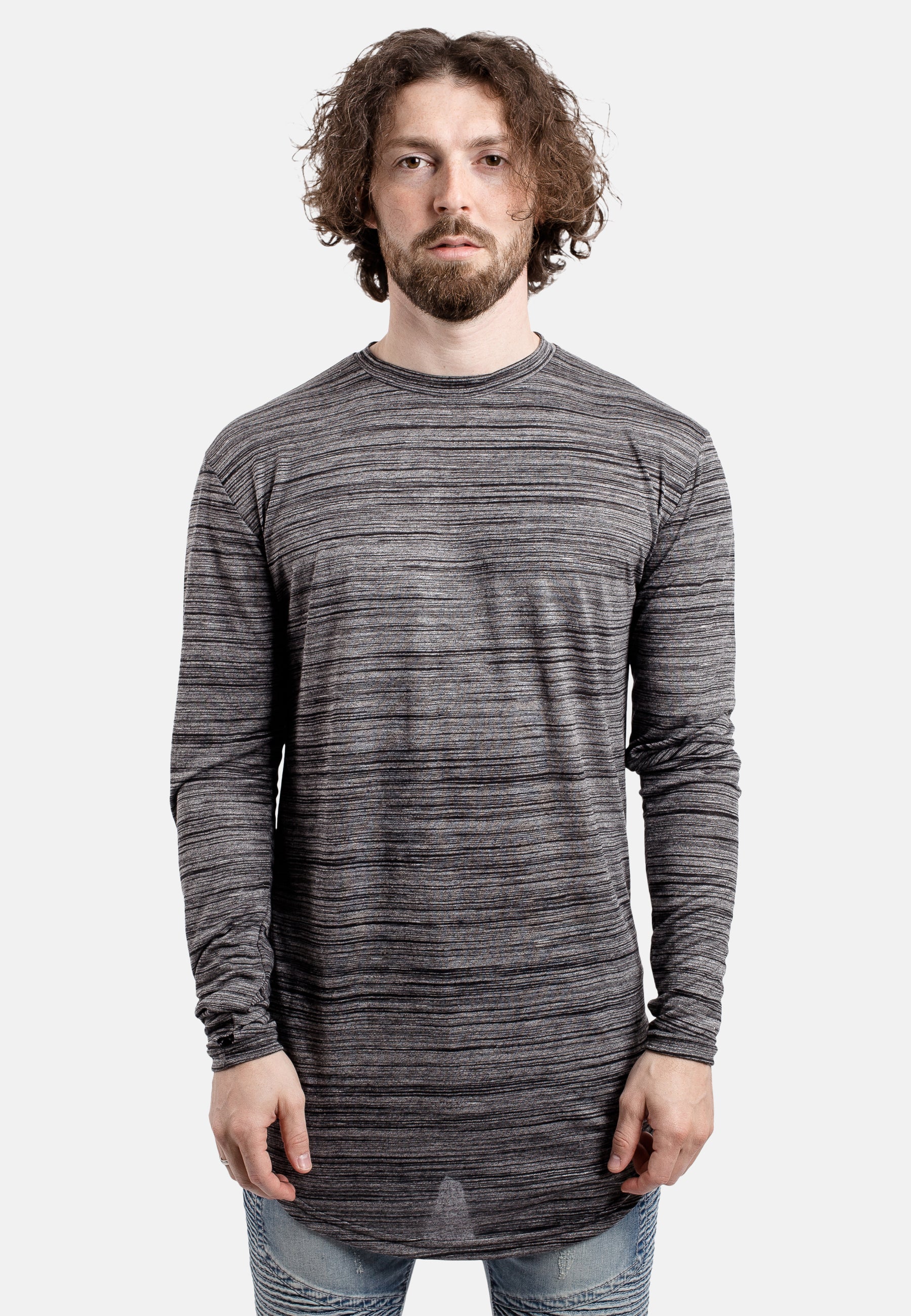 Blackskies-Round-Long-Sleeve-Longline-T-Shirt-Black-Mixed