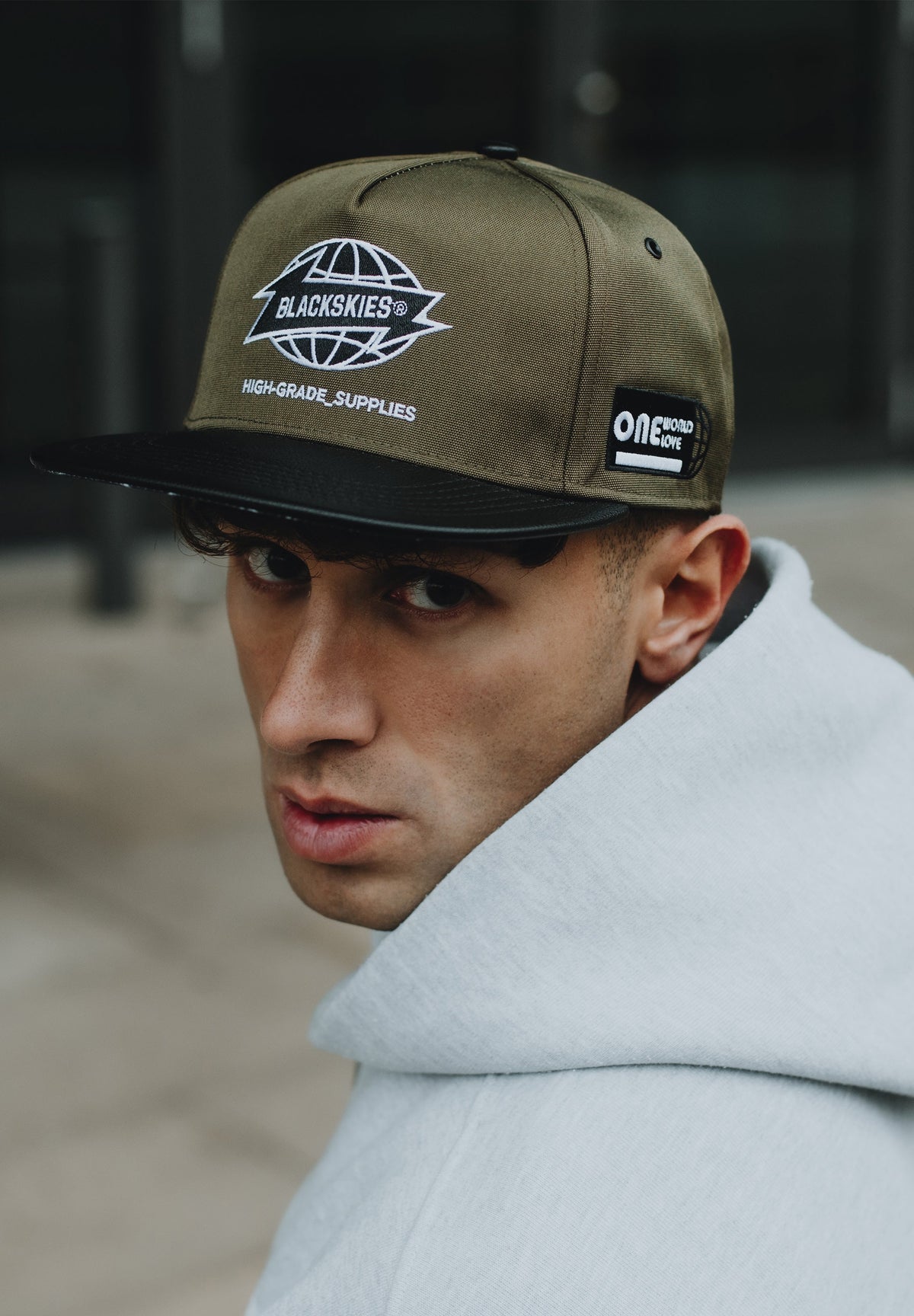 Blackskies Originals cap with distinctive embroidery