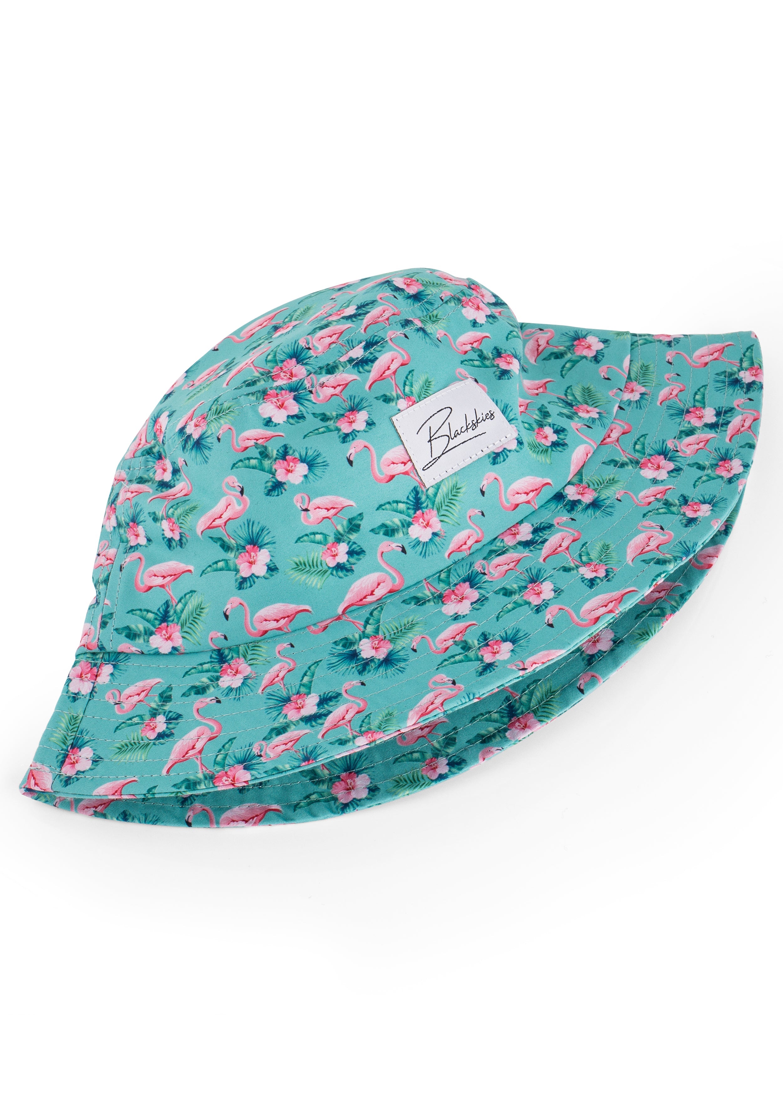 Blackskies-Tropical-Flamingo-Vol-II-Bucket-Hat-Mint-Green-1