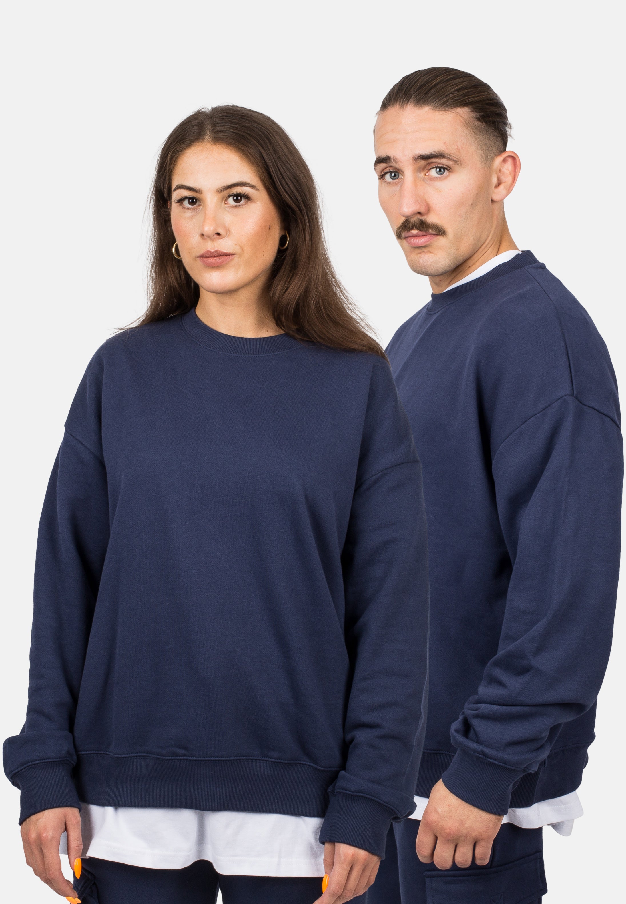Blackskies-Unisex-Oversized-Heavyweight-Crewneck-Sweater-Navy-blue-Male-Female