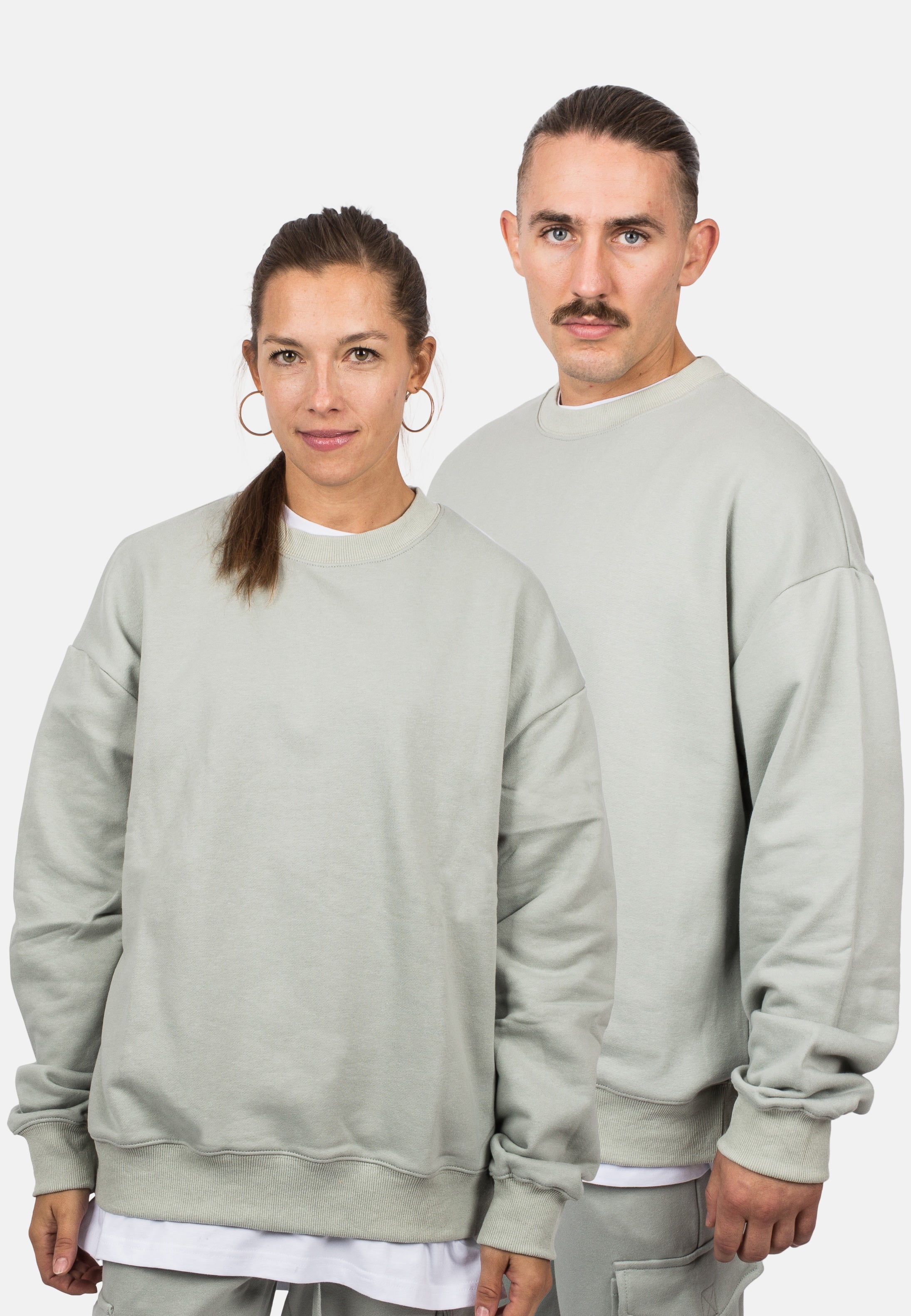 Blackskies-Unisex-Oversized-Heavyweight-Crewneck-Sweater-Sage-Male-Female