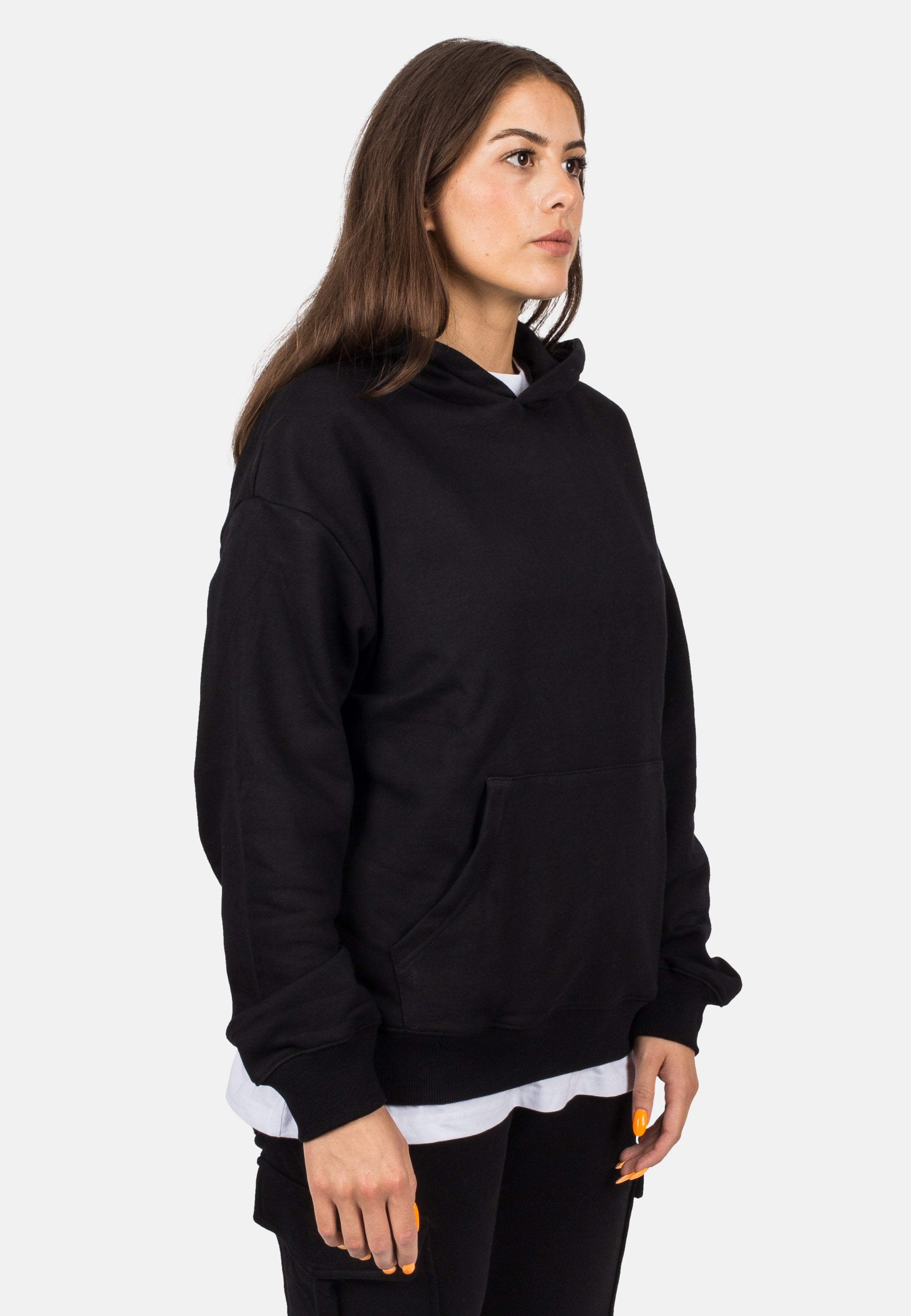 Blackskies-Unisex-Oversized-Heavyweight-Hoodie-Black-Female-4